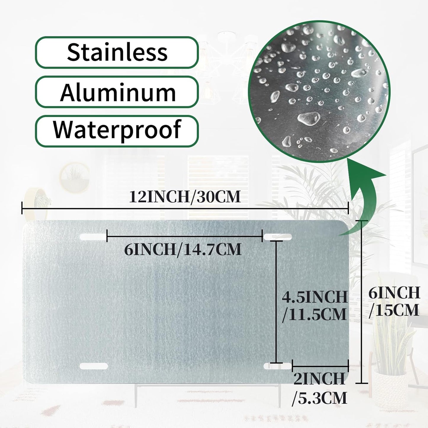 Vintage Welcome License Plate Welcome To The Shit Show Wall Decor Metal Tin Sign For Bar Home 12 x 6 Inches