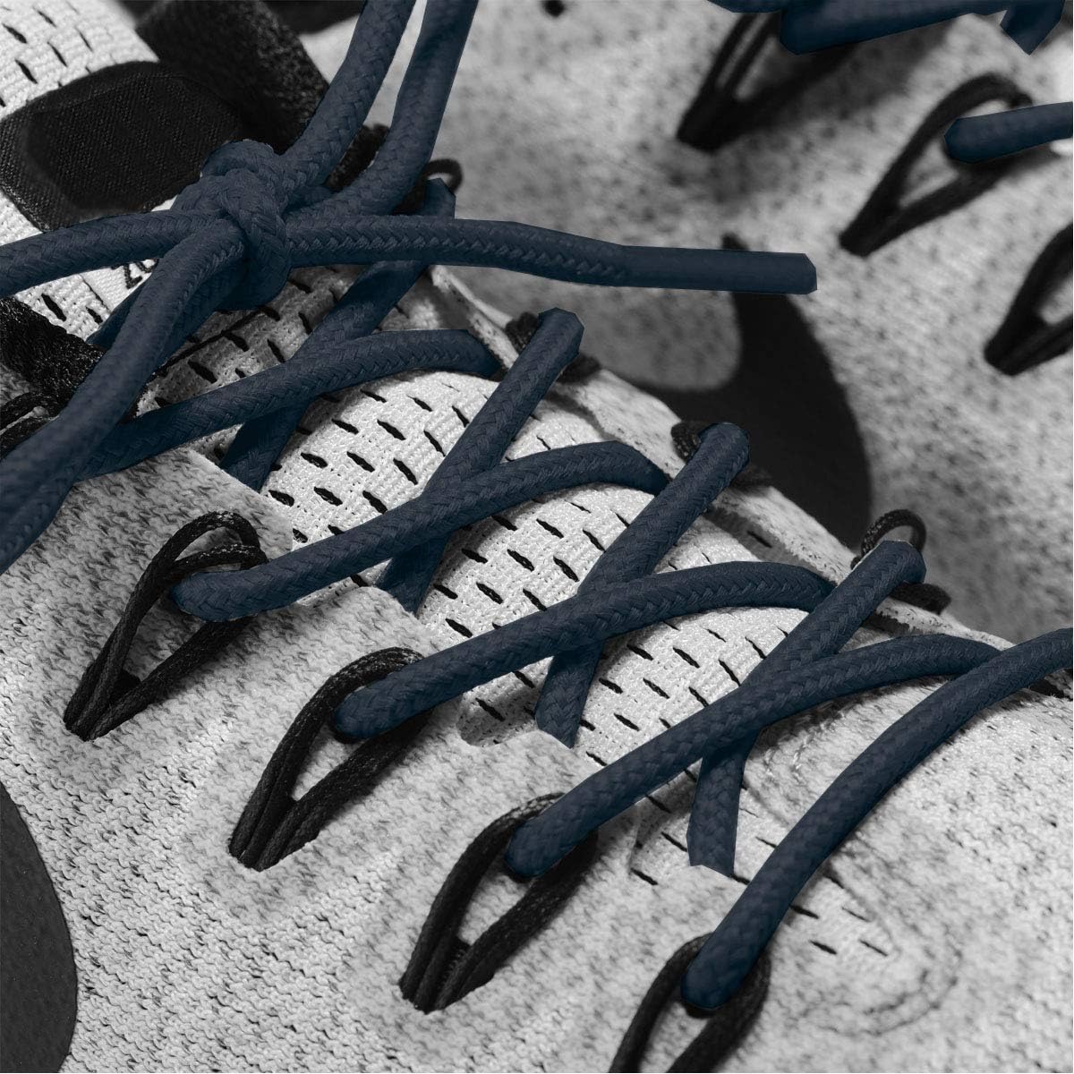 2 Pair Shoelaces Round Athletic Shoes Lace for Boot Laces Shoelaces and Multiple Shoe Types Replacements