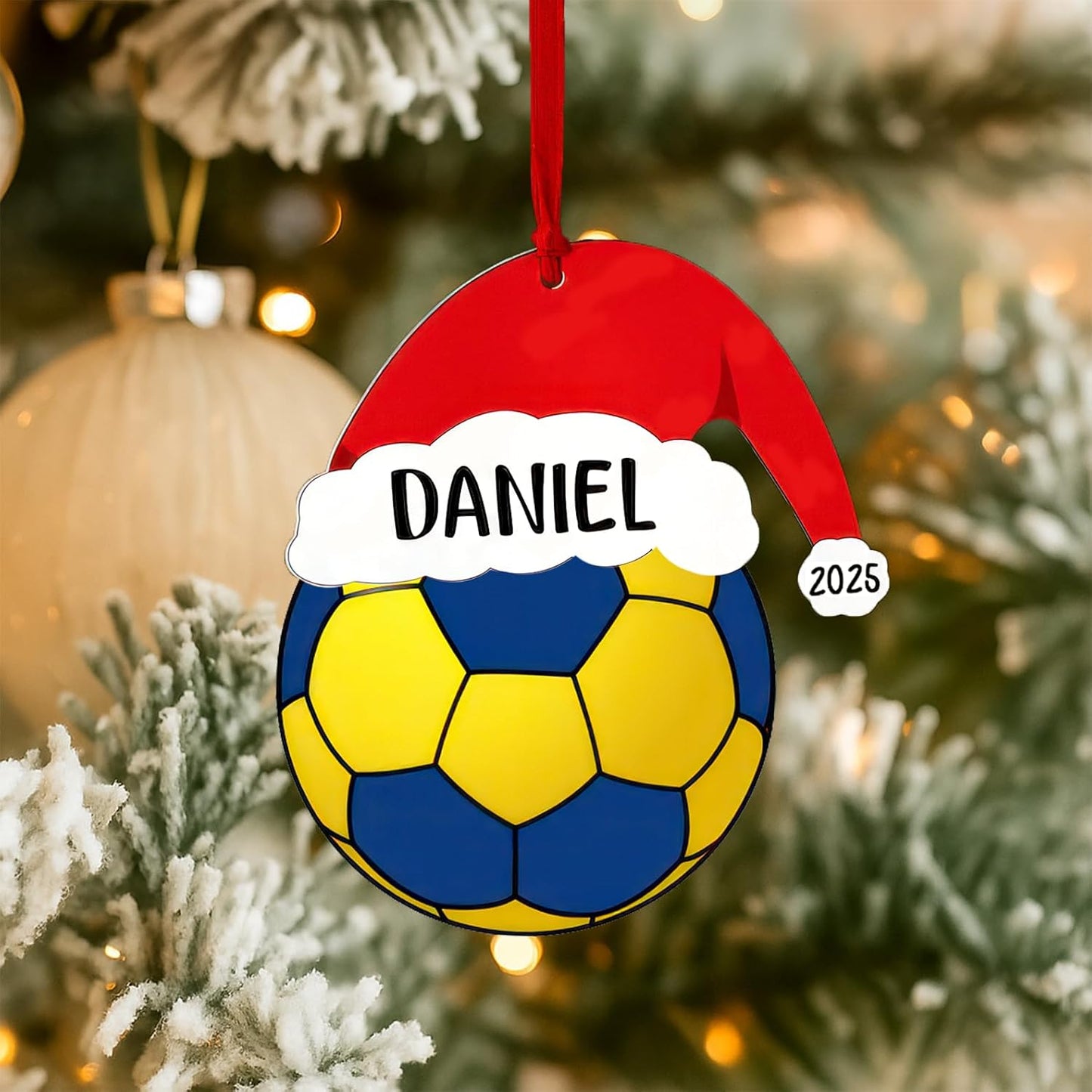 Personalized Handball Christmas Ornament 2025, Custom Handball Ornaments with Name, Team Ornament, Custom Coach Gifts, Christmas Tree Decorations, Gifts for Sports Lovers Boys, Xmas Gift 2025