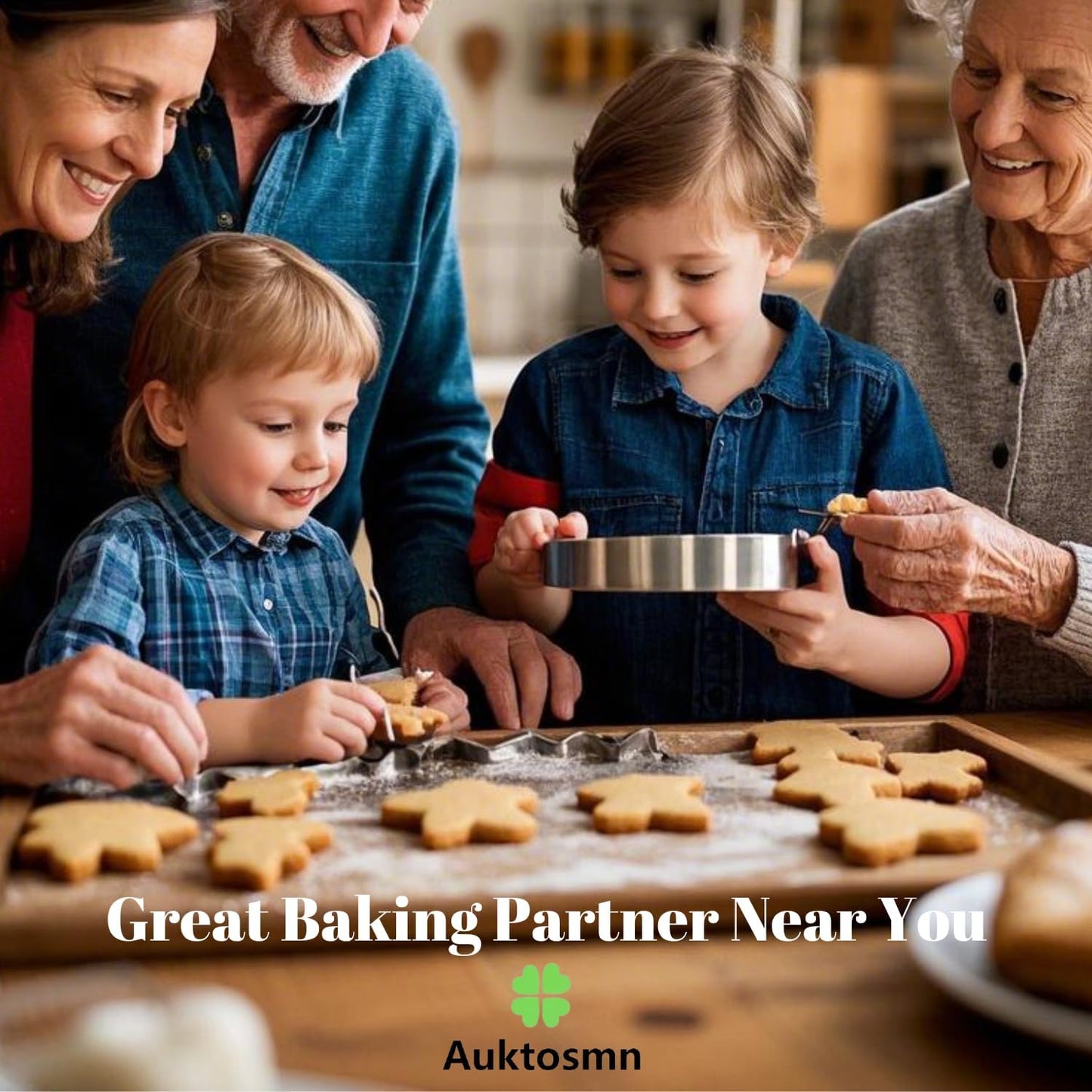 Large Number Cookie Cutter Set with Dough Scraper&Chopper-9 Piece-3.25 Inch-Number 0-8-Birthday Cookie Cutter Shape for Baking-Stainless Steel Kitchen Utensil