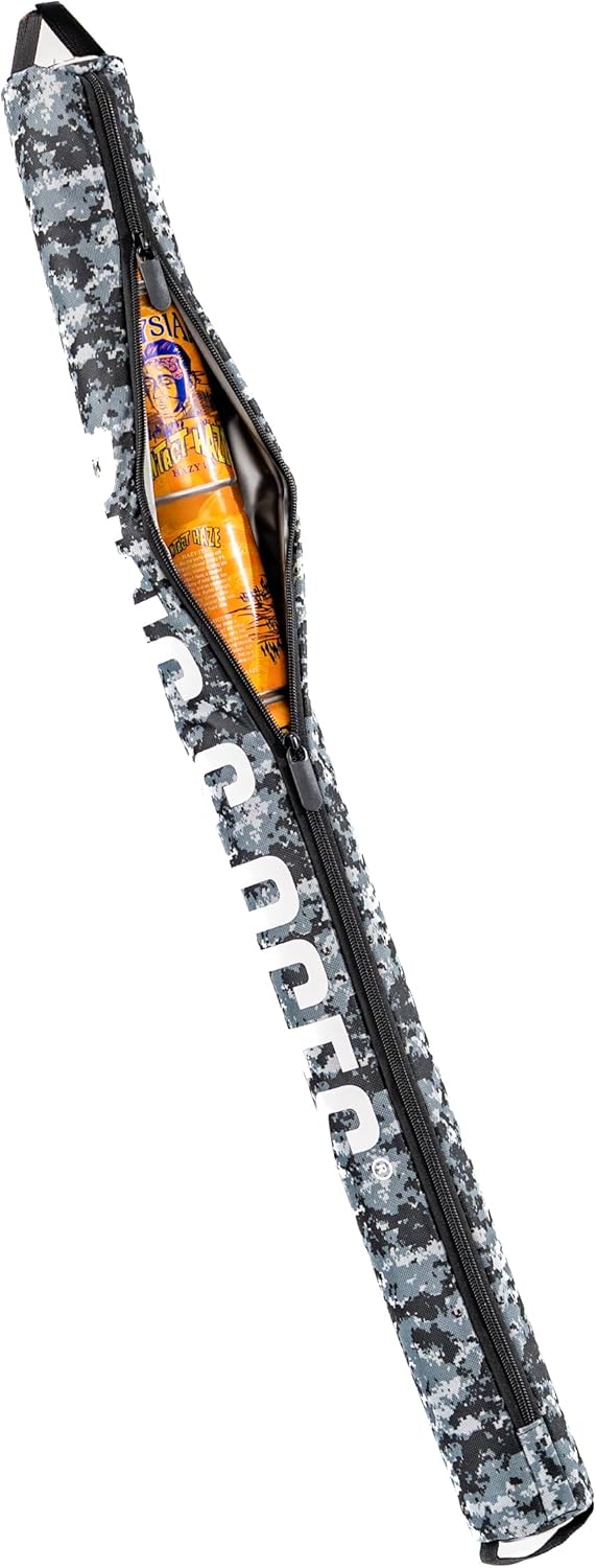 Pins & Aces Beer Sleeve 7-Can Insulated Cooler Sleeve - Stores Up to 7 Cans Discreetly in Your Golf Bag - Keeps Canned Beverages Cold On The Golf Course - Fits Most Golf Bags Styles & Types