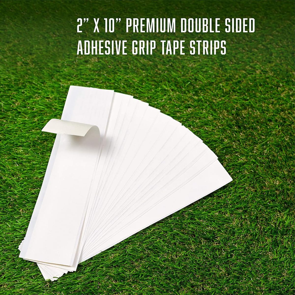 Wedge Guys Professional Golf Grip Tape 2" x 10" Solvent Activated Double Sided Adhesive Strips for Regripping Golf Clubs