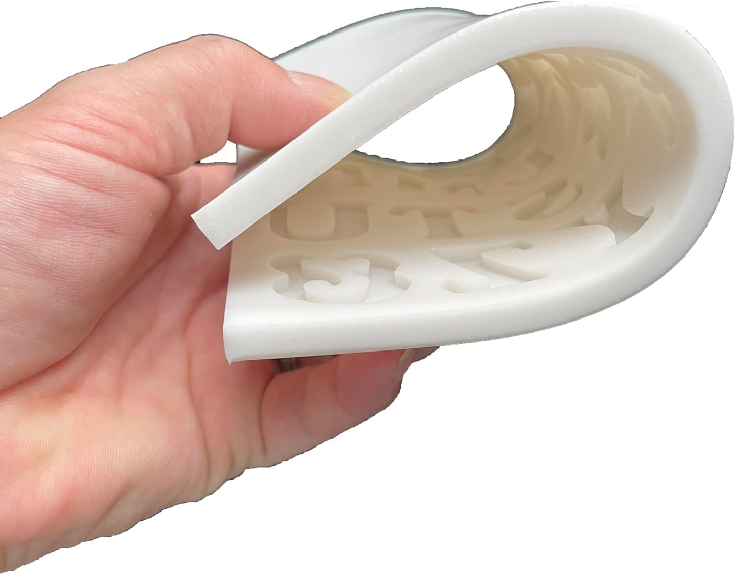 3-Piece Cooper Letters & Numbers Silicone Mold Set for Various Crafts - Perfect for Fondant Cakes, Chocolate, Resin, Gumpaste & DIY Creations