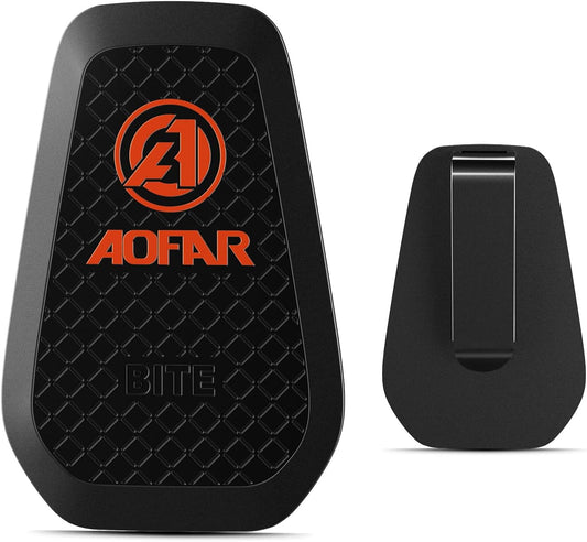 AOFAR Metal Landing Pad, Rangefinder Bite Clip for Magnetic Towel, Golf Rangefinder, Magnetic Accessories, Easy to Install on Belt or Bag