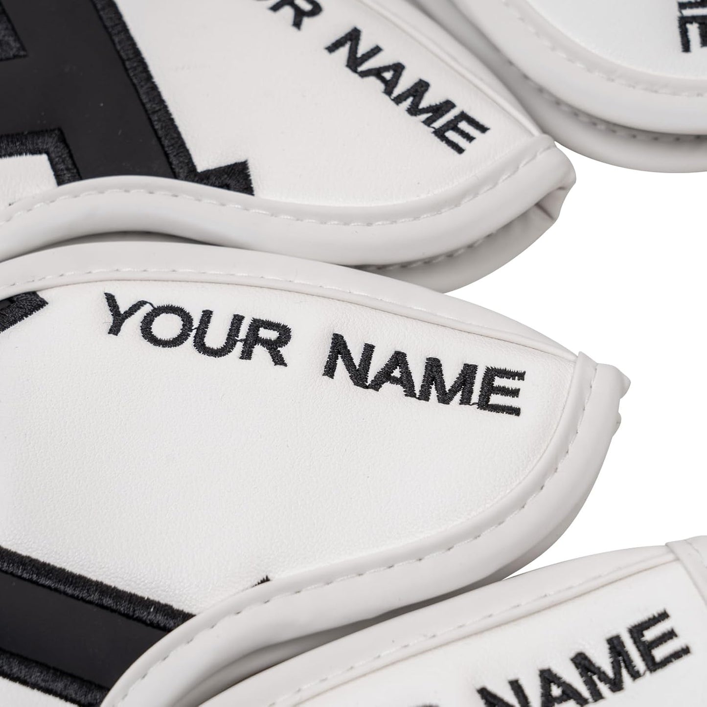 Craftsman Golf Magnetic Iron Headcovers Protective Cover with Large No. Available for Customize Name