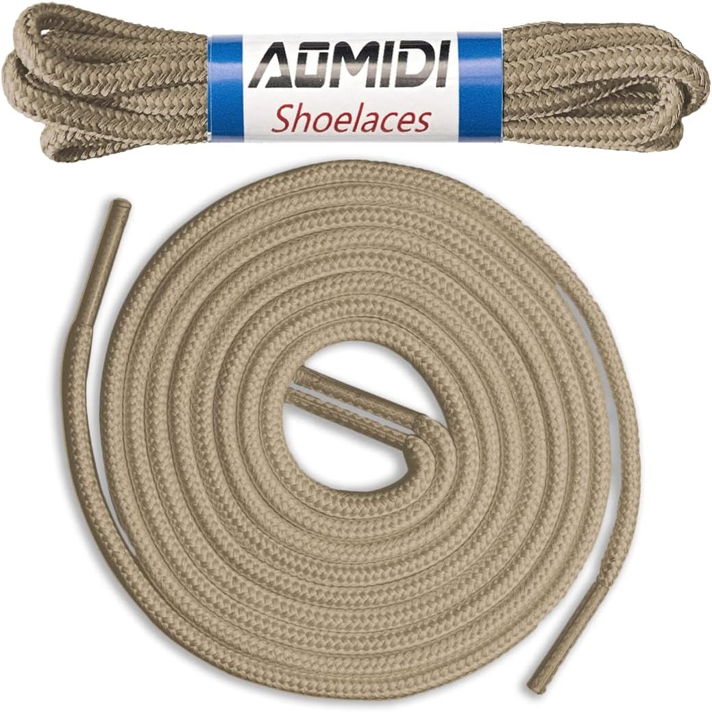 2 Pair Shoelaces Round Athletic Shoes Lace for Boot Laces Shoelaces and Multiple Shoe Types Replacements