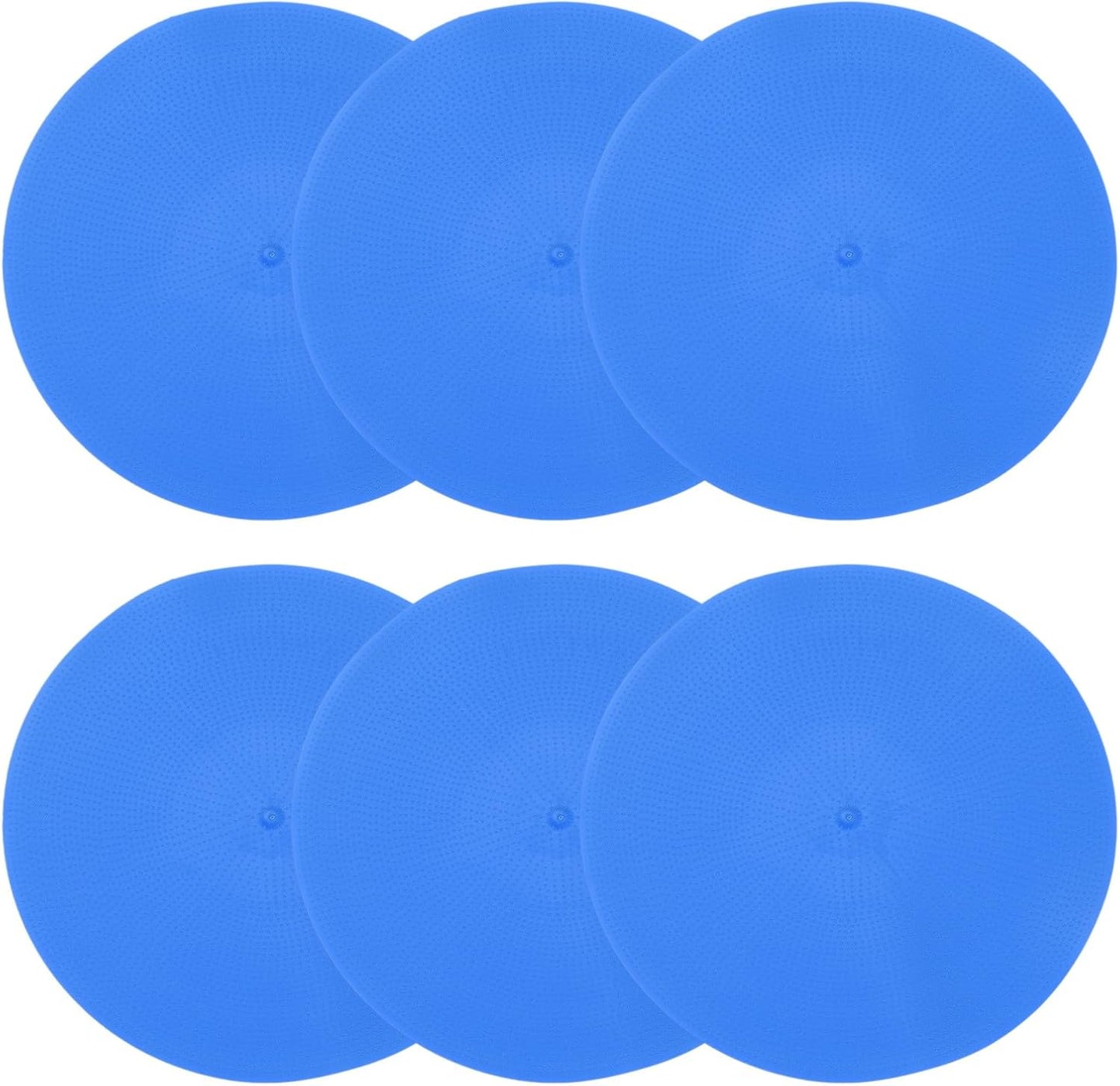 PATIKIL Spot Markers, Non-Slip Floor Dots Agility Markers Flat Field Cones Poly Dots for Gym PE Speed Training Dance Soccer Basketball Sports