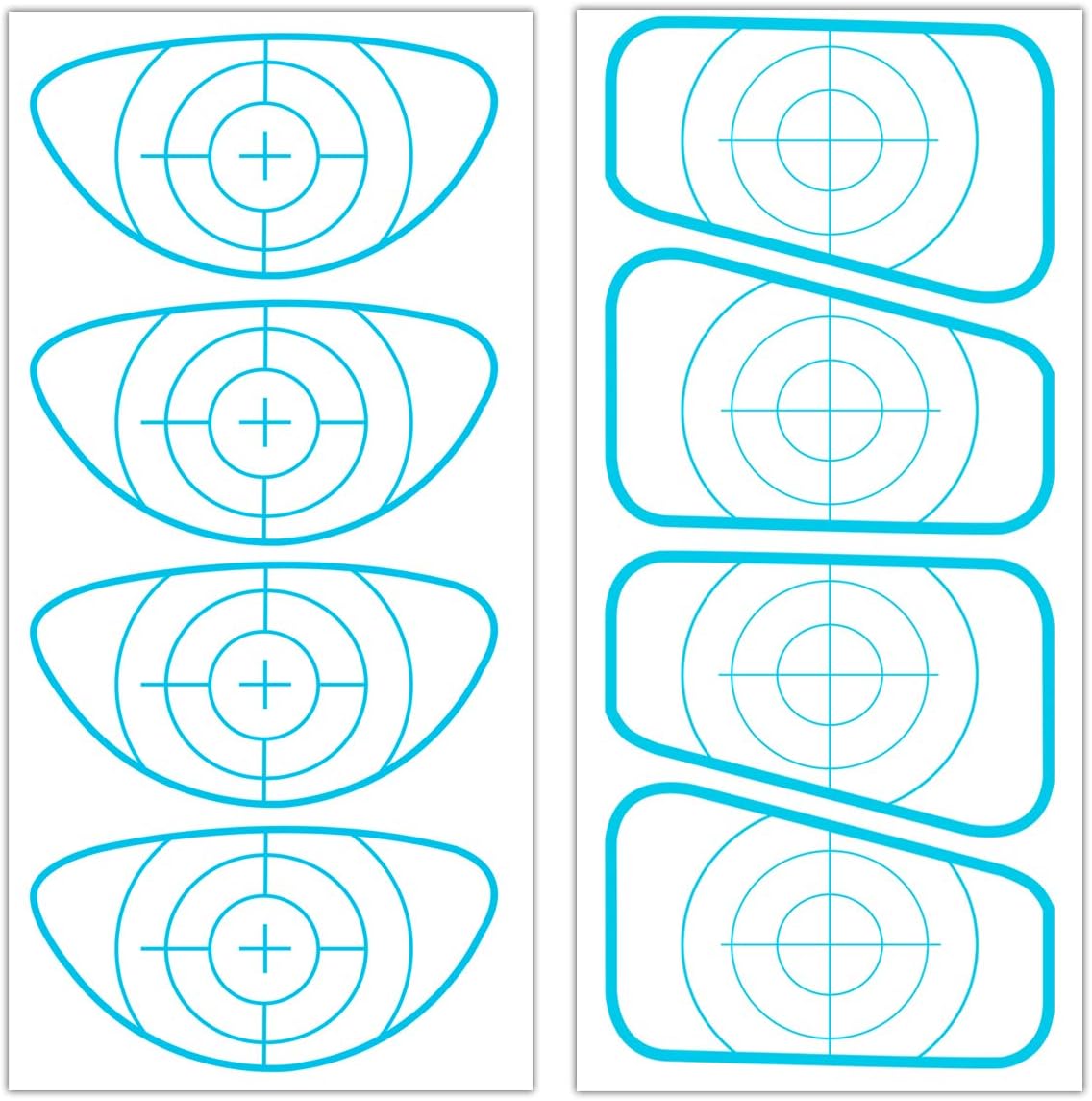 YOUOK Golf Impact Tape Labels, 200 Stickers, Driver, Iron & Wood Swing Trainer