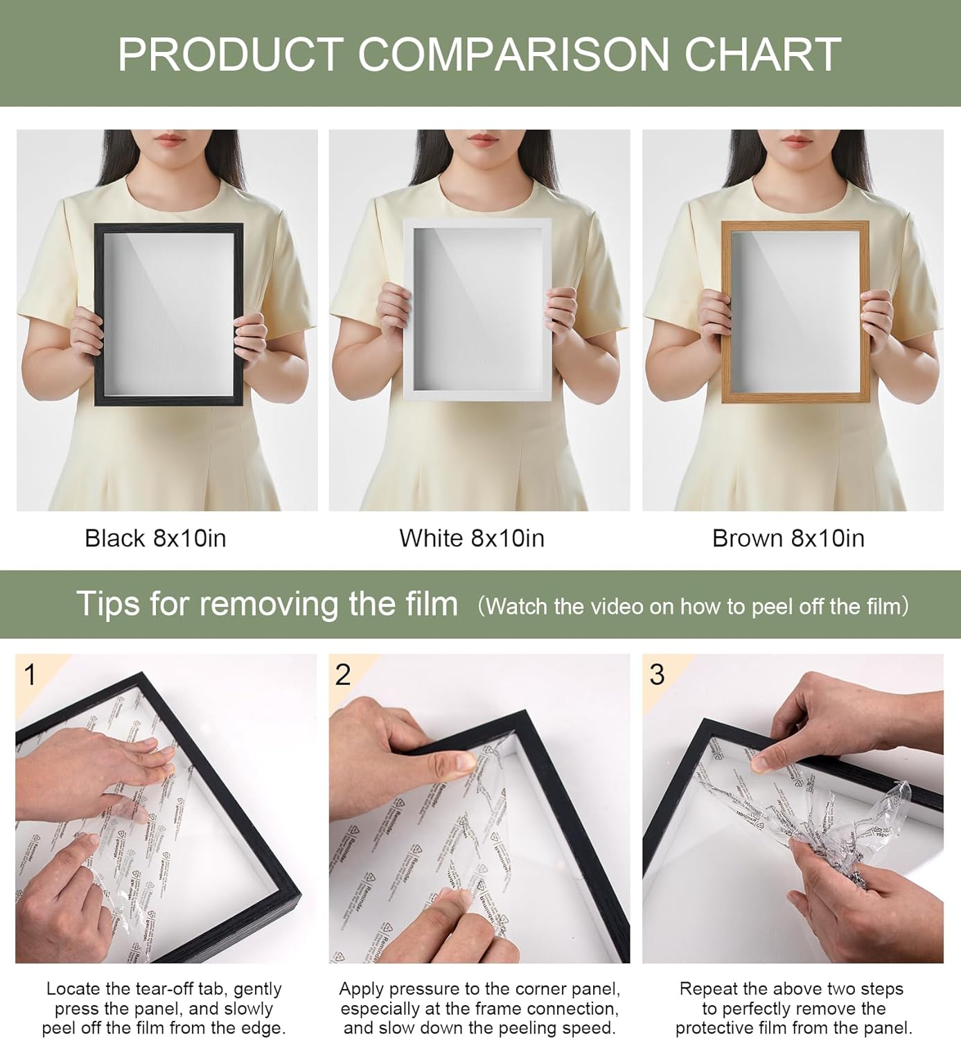 8x10 Shadow Box Display Case Picture Frame with Soft Linen Back,Large Deep Black Shadow Box 8x10 for Flowers Medal Display Case Jersey pet Graduation Memorabilia Baby Ltems Crafts Photos