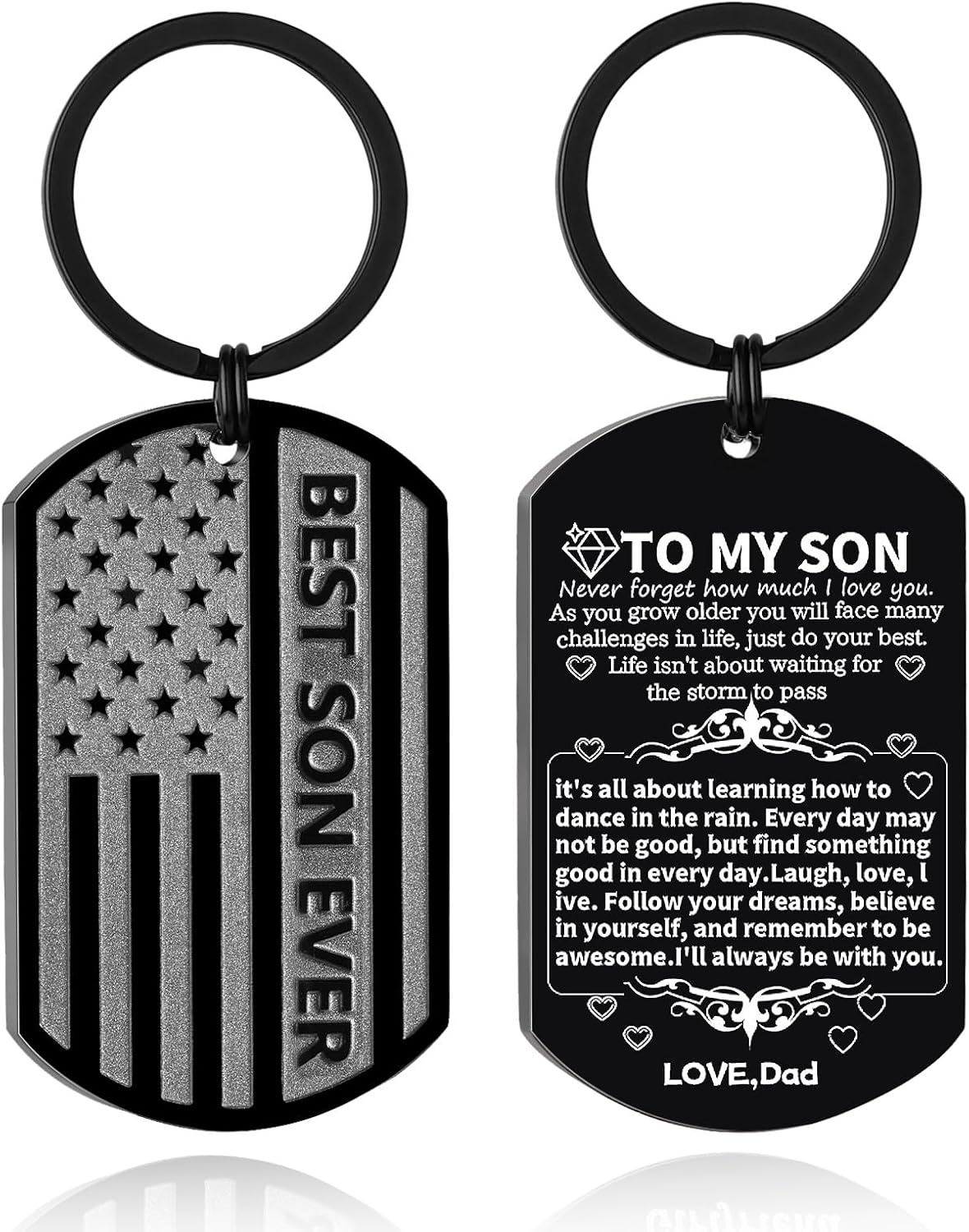 Football/Baseball/Soccer/Basketball Keychain for Men First Communion Baptism Confirmation Mens Gifts