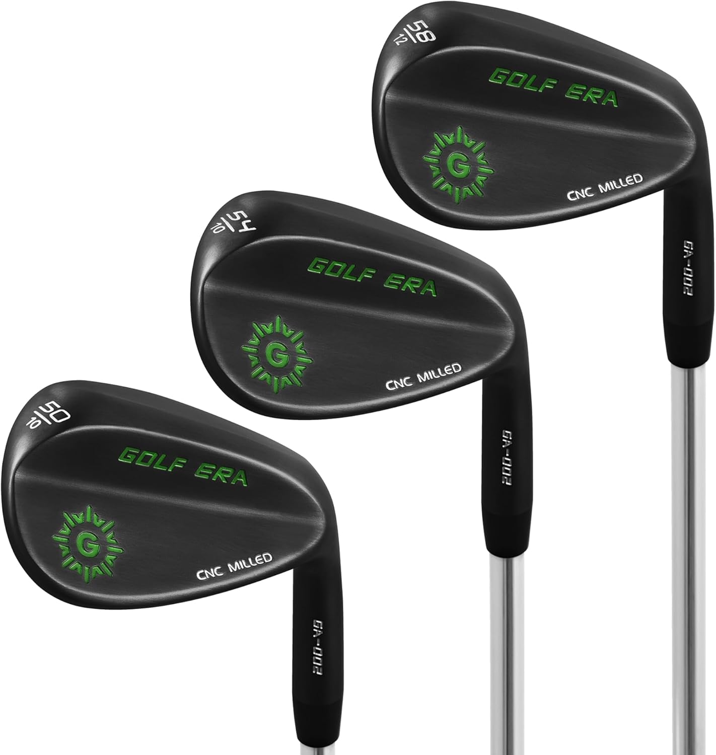 Golf Wedge - Premium Golf Wedge Set or Individual 50/52/54/56/58/60 - CNC Milled Face for More Spin - Golf Gap Wedge Sand Wedge Lob Wedge