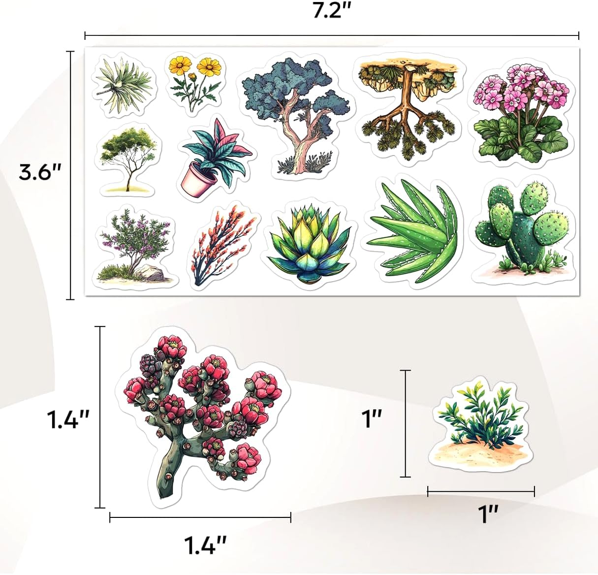 108 PCS Reptile Stickers, Colorful Vinyl Decals for Journals, Scrapbooks, Laptops, Water Bottles, Nature Themed Party Favors and Decorations, Waterproof and Durable Animal