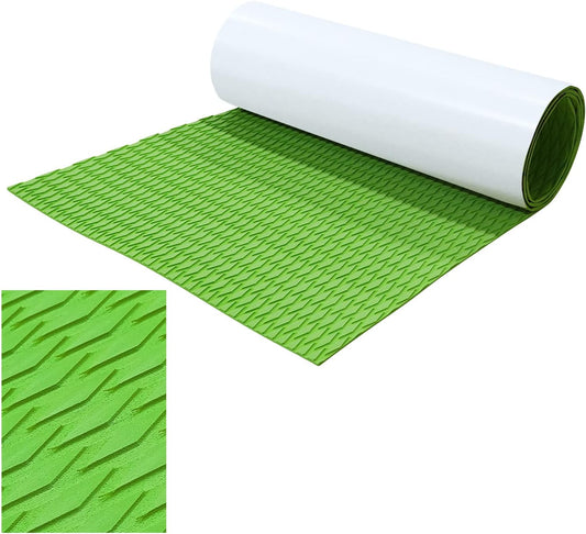 HZshark EVA Foam Boat Decking Sheet Universal DIY Surfboard Traction Pad Non-Slip Grip Mat Trimmable Sheet for Kayak RV Yacht Pool Skateboard Skimboard Step Green Yellow Orange Blue Dark Grey Black