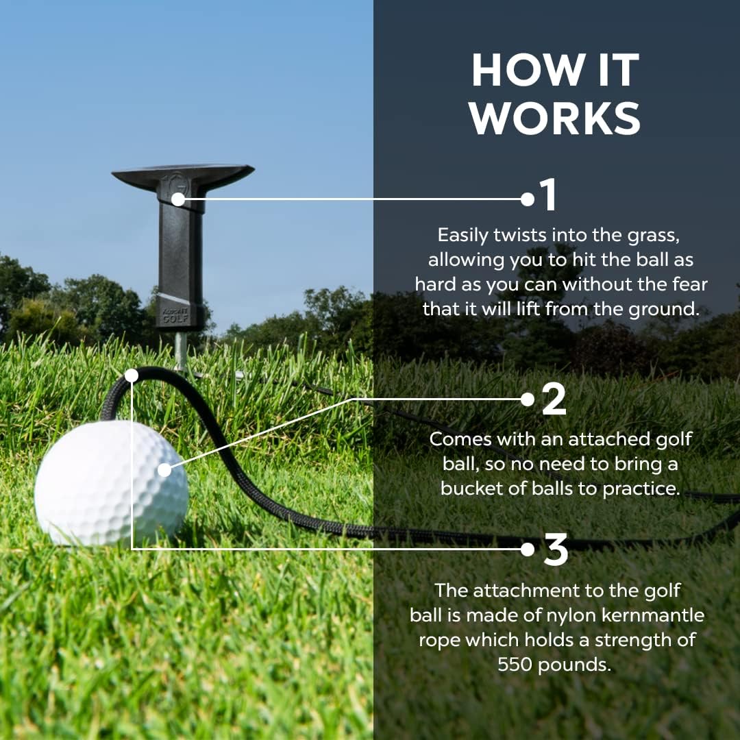 Golf Swing Trainer and Practice Accessories tool for building power and consistency for Kids and Adults