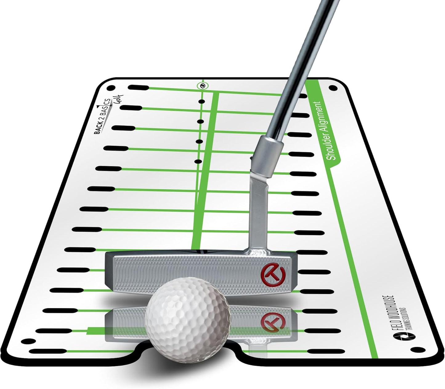 Golf Putting Mirror - Golf Training Aids for Men & Women - Pro-Approved Pro Path Putting Training Aid, for Indoor & Outdoor