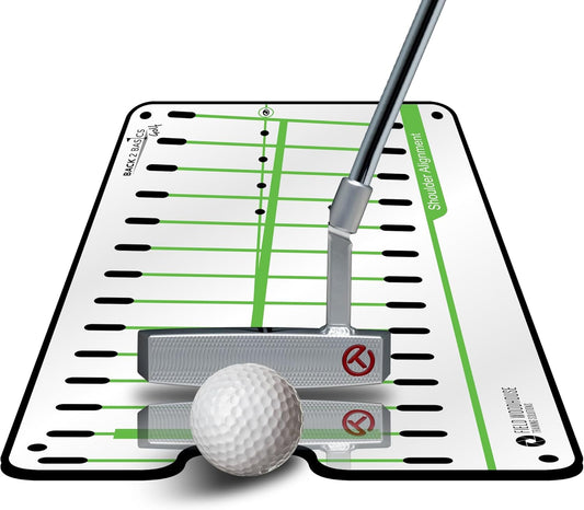Golf Putting Mirror - Golf Training Aids for Men & Women - Pro-Approved Pro Path Putting Training Aid, for Indoor & Outdoor
