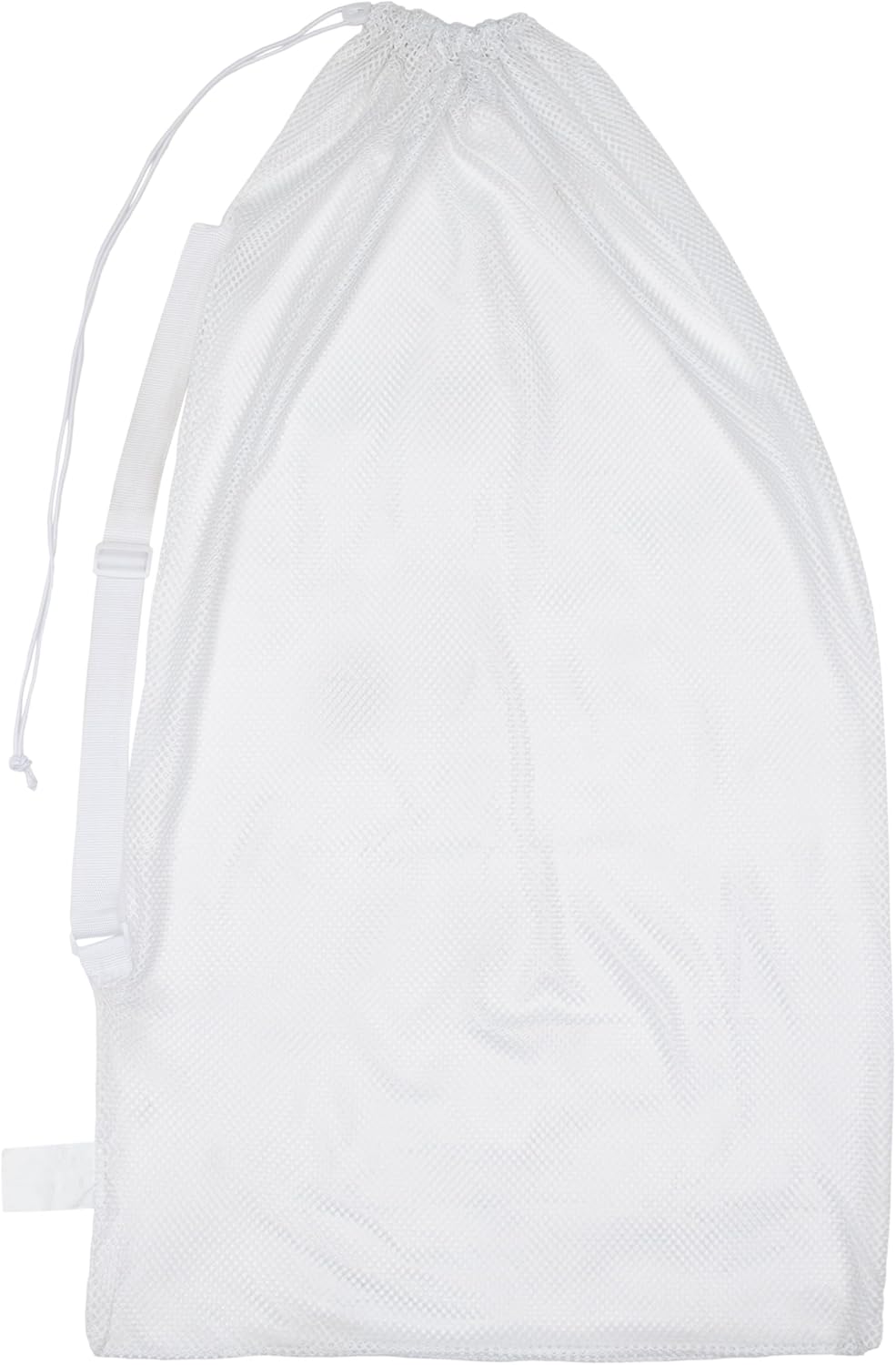 Champion Sports Mesh Equipment Bag – Heavy-Duty Nylon Drawstring Bag with Lock & ID Tag, Breathable Storage Sack for Balls, Swim Gear, Laundry & Toys, Multiple Sizes & Colors