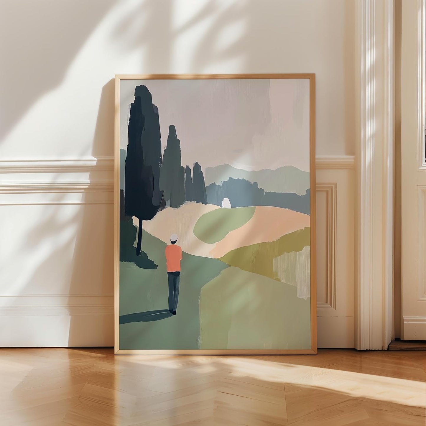 Golf Impressionist Art Print Posters - Premium Giclee Fine Art Prints - Sporty and Sophisticated Home Decor Posters, Golfer Art Prints for Home and Office Decor - Vintage Aesthetic, Ready to Frame