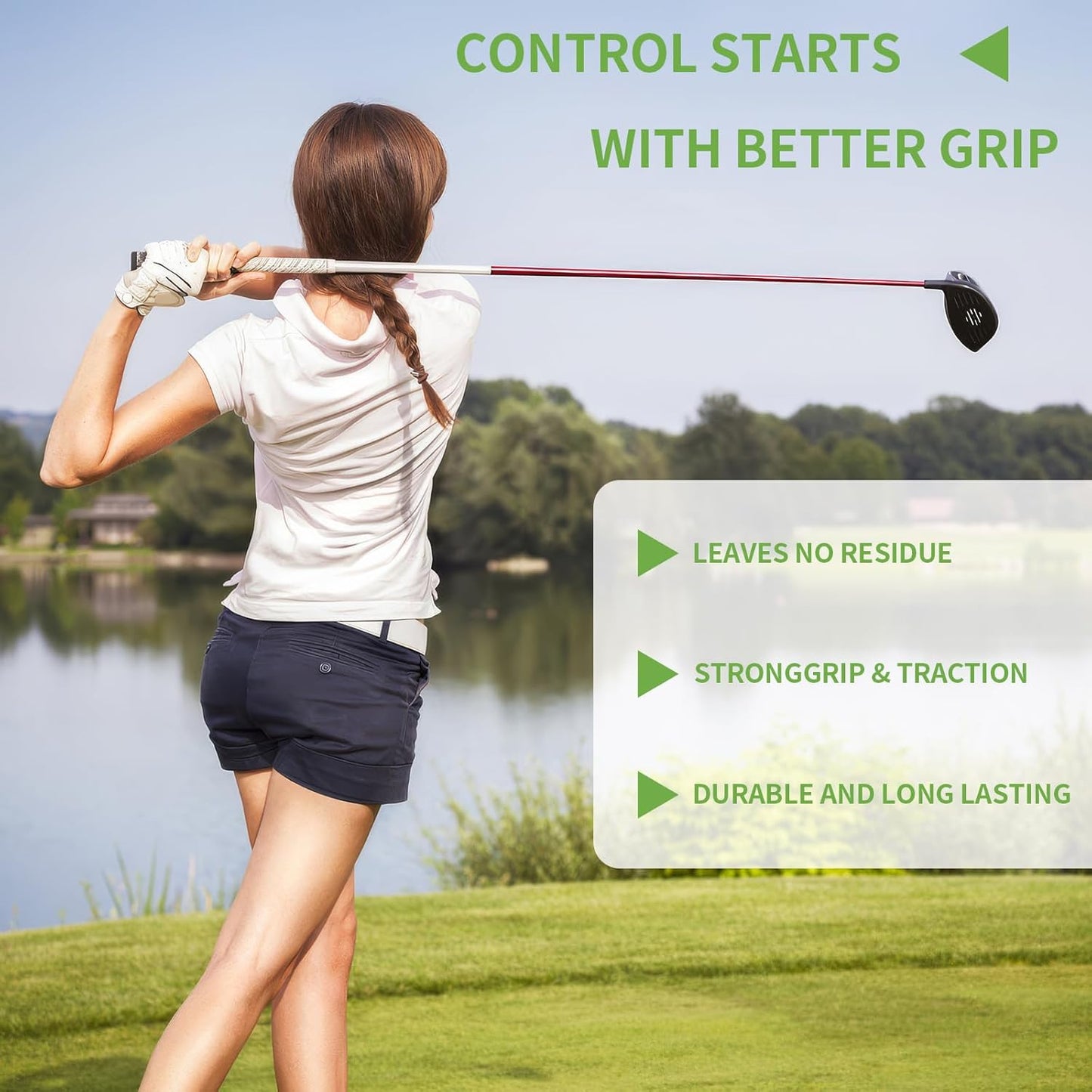 30 PCS/50 PCS Golf Grip Tape, Golf Grip Kit, Golf Club Grip Tape, 2" X 10" Golf Club Regripping Kit, Grip Tape for Golf Clubs, Double Sided Grip Tape Golf for Golf Club Regripping