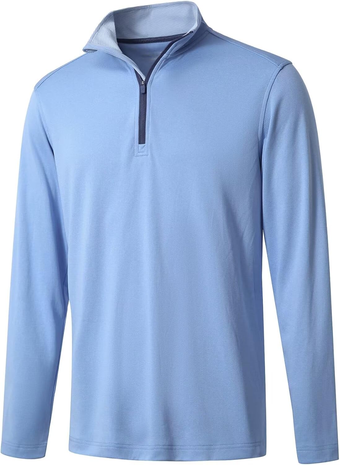 M MAELREG Quarter Zip Golf Pullover Men Dry Fit Long Sleeve Performance Wicking Mock Neck 1/4 Zip Pullover Mens Sweatshirt