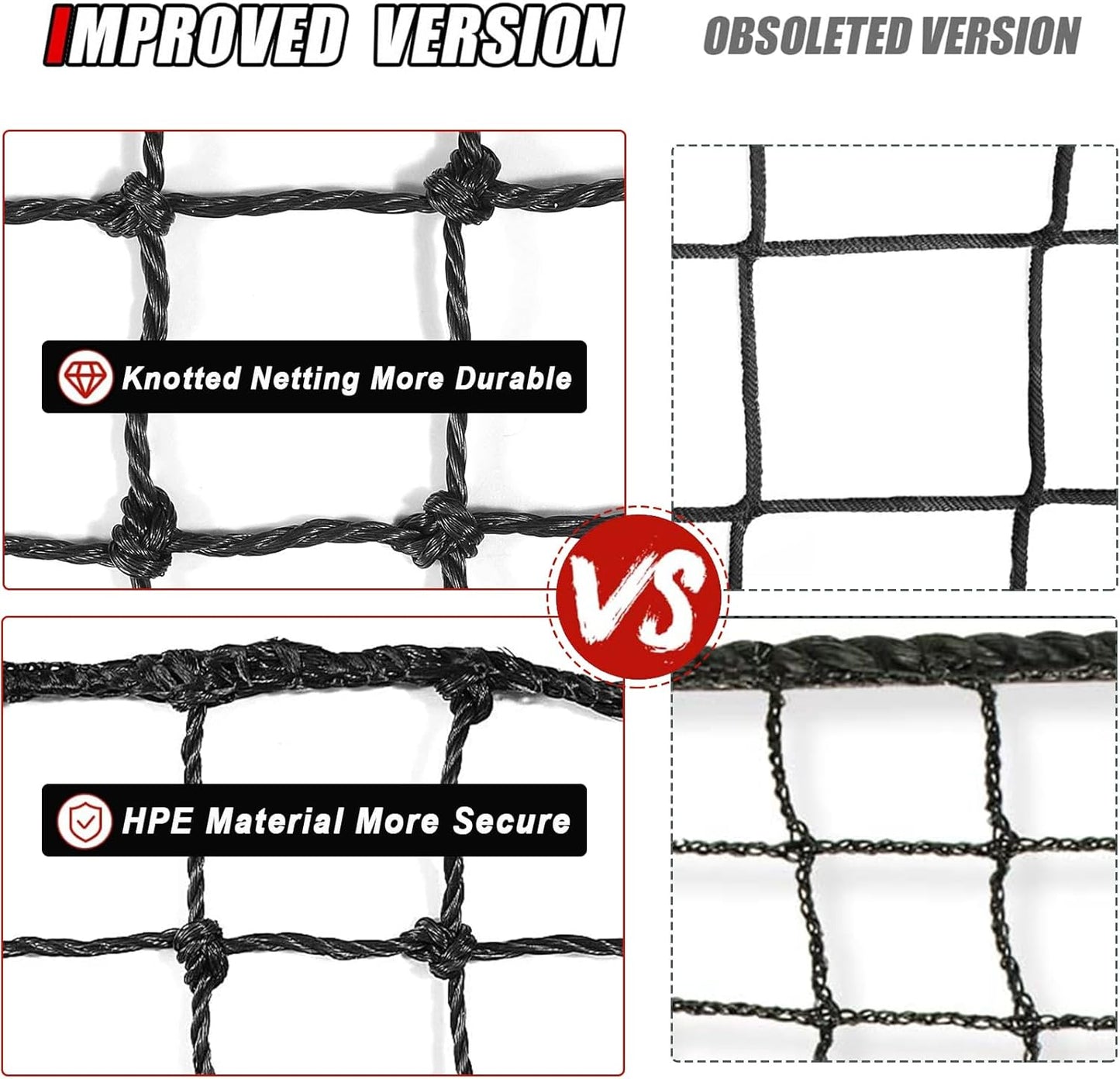 Golf Net,Golf Practice Net,Sports Netting,Sports Practice Barrier Net,Heavy Duty Ball Netting