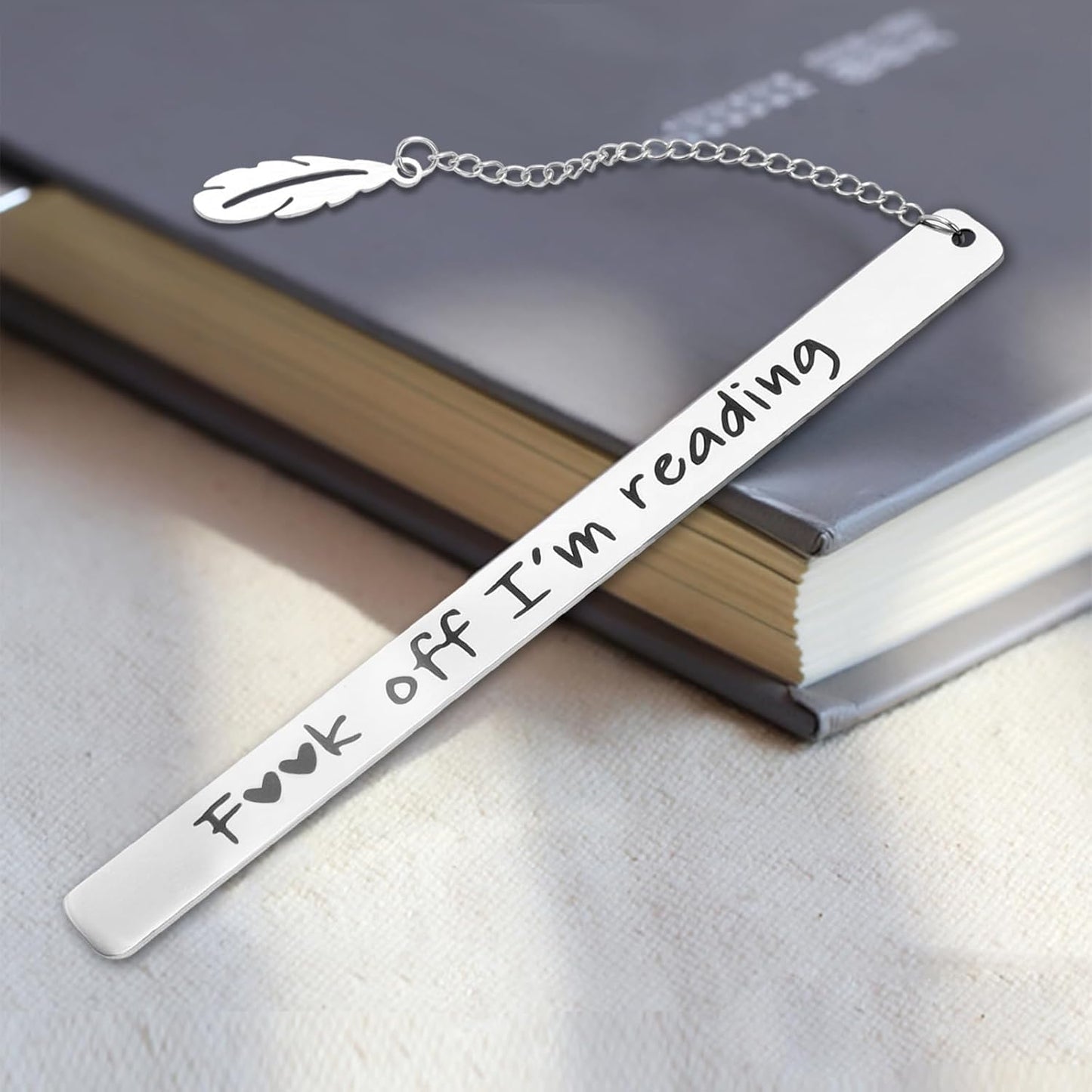 Funny Bookmarks for Women, Book Accessories for Reading Lovers Men Writers Friends Teachers Coworker Family Teens Boys Girls, Inspirational Reading Gifts for Christmas New Year Birthday Graduation