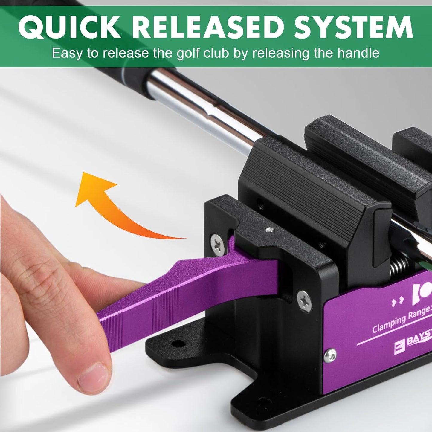 Golf Club Regripping Pro Kit Aluminum Vise Clamp Quick Release Golf Shaft Vice Home Vise Clamp Golf Grip Kit Removal Tool