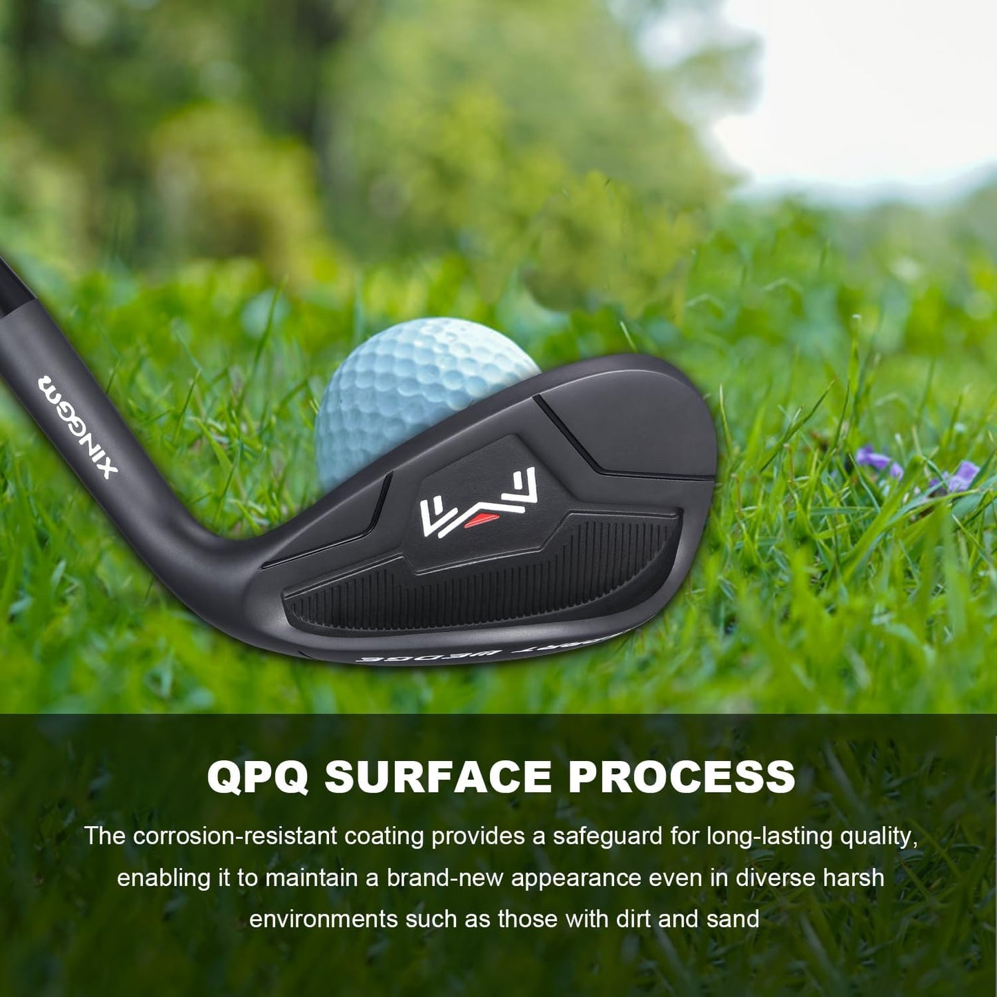 Smart Wedge – Full Face CNC Groove 52/56/60 Degree Golf Wedges for Men,Solid Shots, No Chunking for All Lies,Low CG Design for Bunker Shots