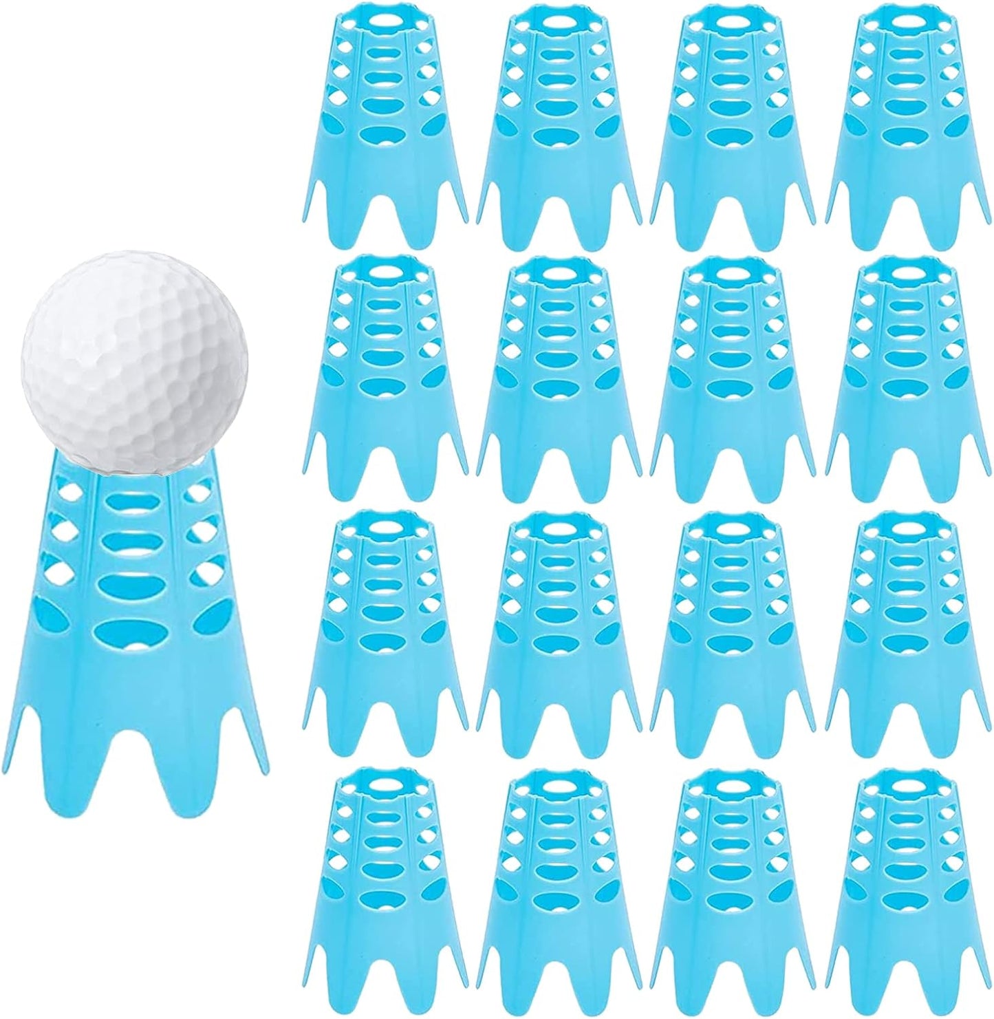 Golf Simulator Tees, Indoor Golf Tees for Simulator, Plastic Practice Golf Mat Tees for Winter Turf and Driving Range