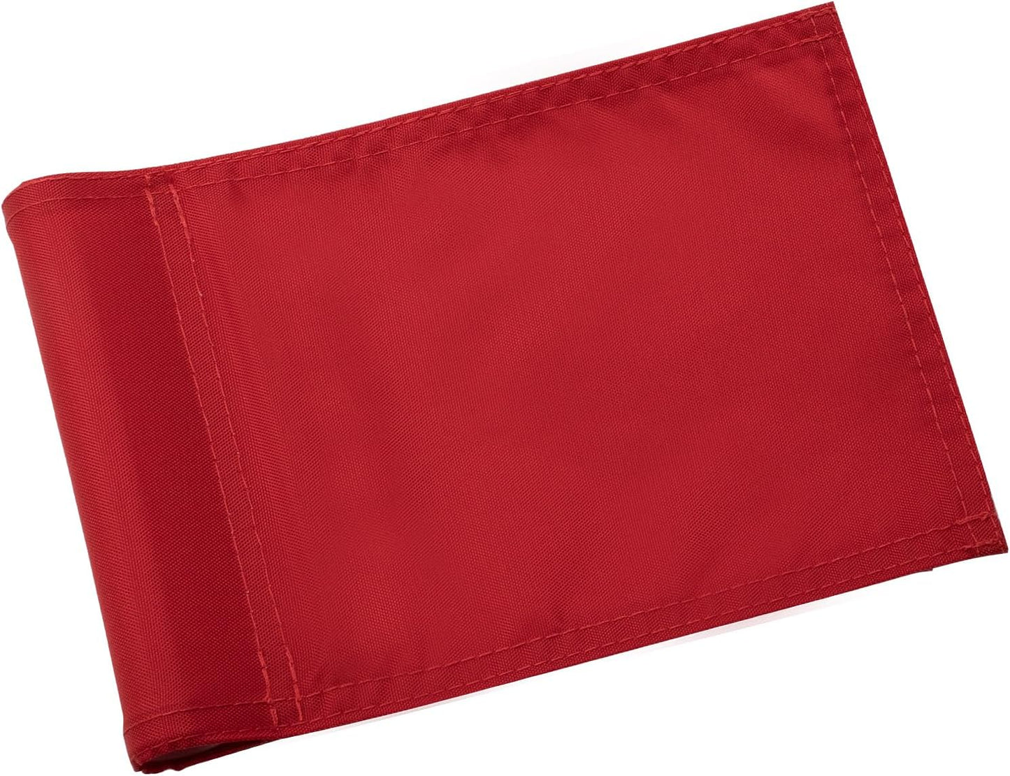 KINGTOP Solid Golf Flag All 8x6 Inch - 420D Nylon, Tube Inserted - Mini Putting Green Flags for Backyard Practice