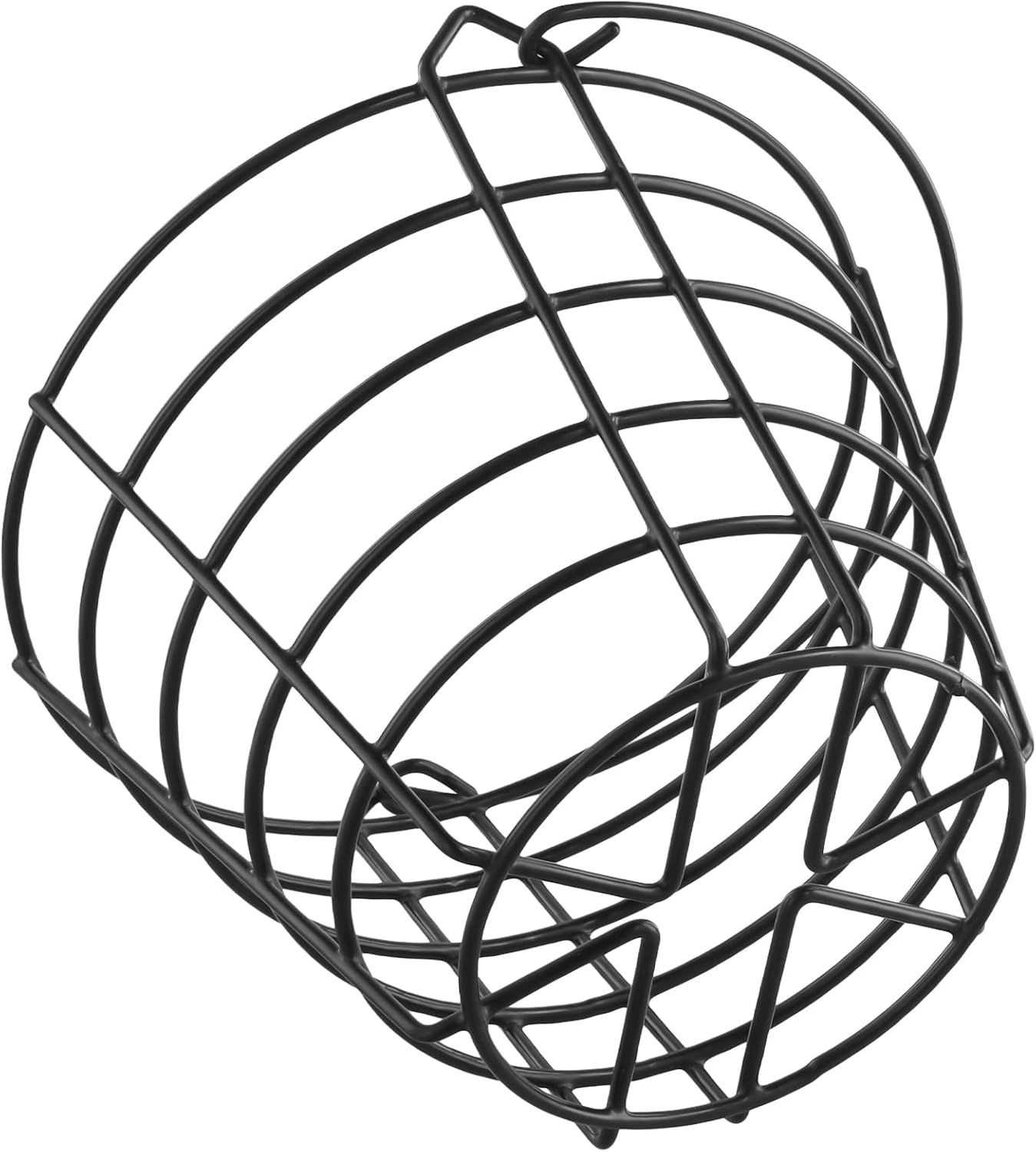 HAKZEON 2 PCS Stainless Metal Golf Ball Basket, Holds 100 Balls Golf Ball Container Bucket, Golf Container with Handle