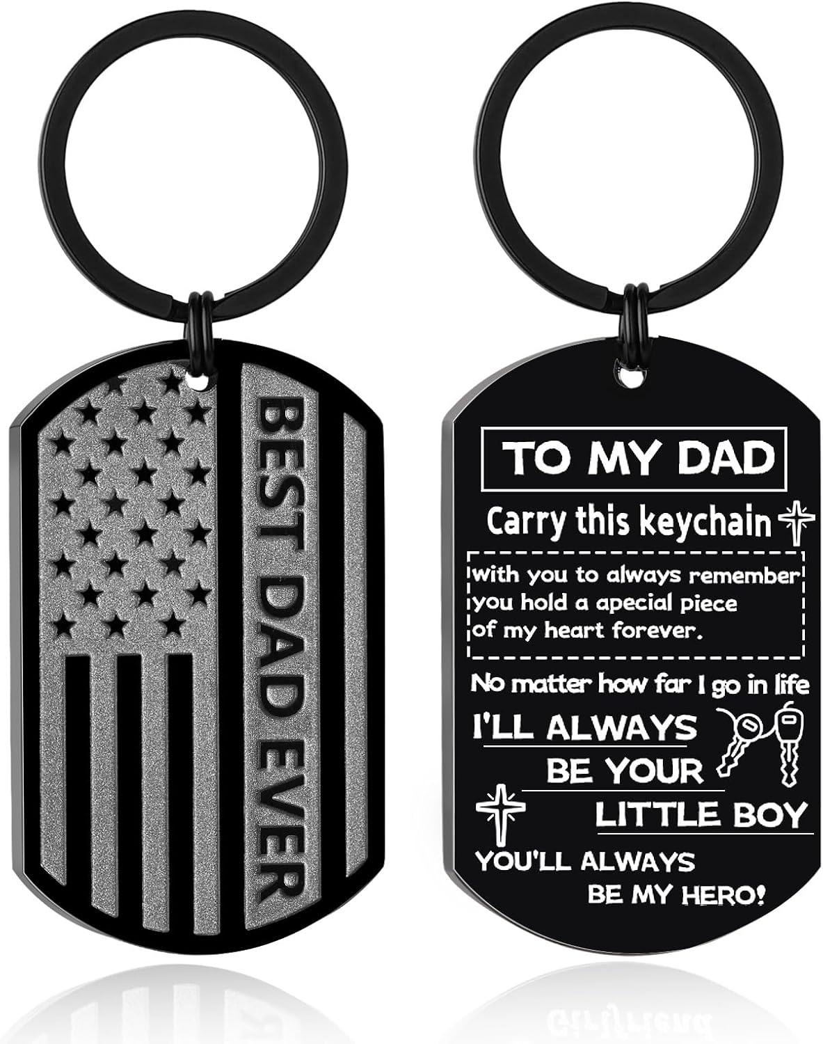 Football/Baseball/Soccer/Basketball Keychain for Men First Communion Baptism Confirmation Mens Gifts