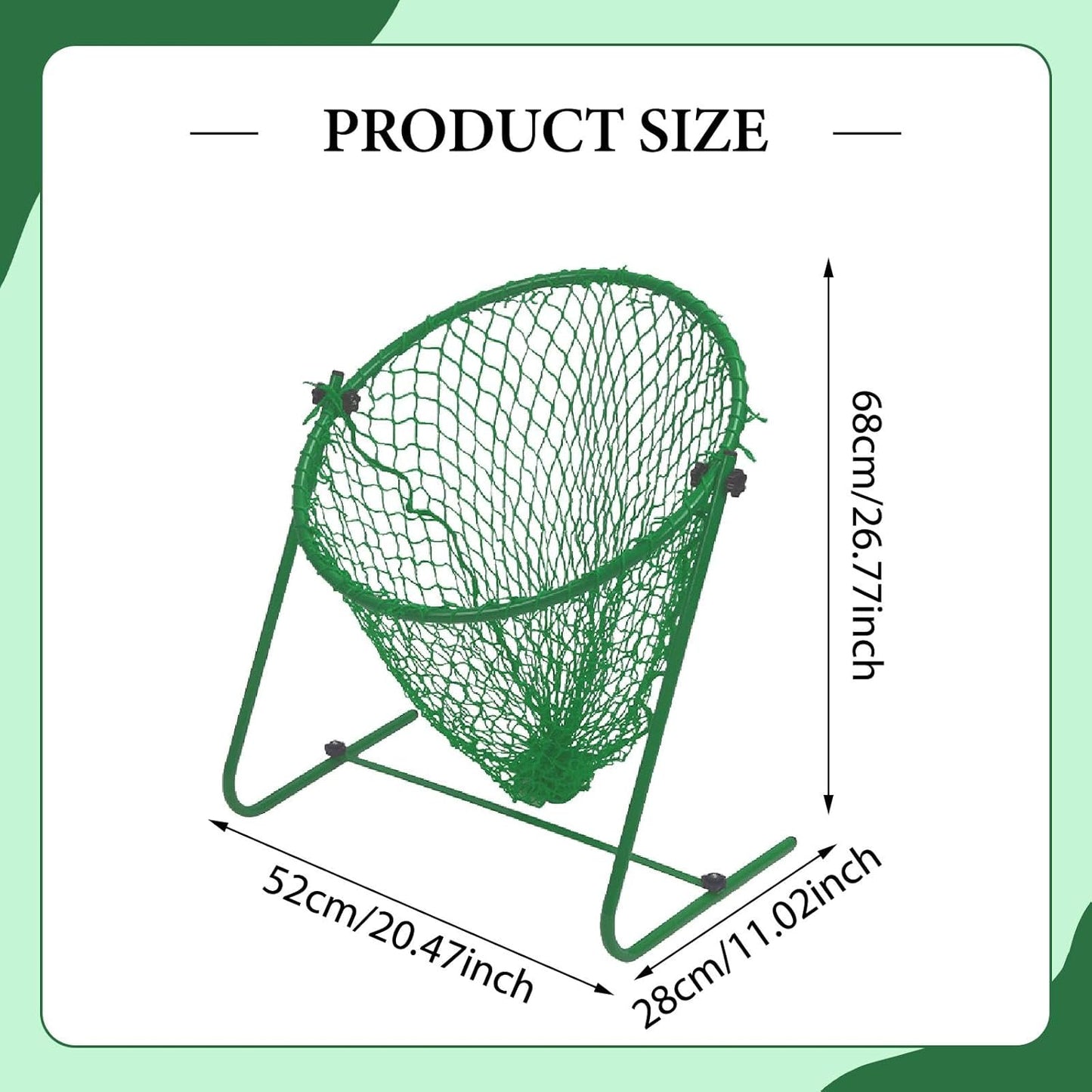 Golf Chipping Practice Net,Training Equipment Home Adjustable Angle Target Accessories for Exercise Pitching Backyard Driving