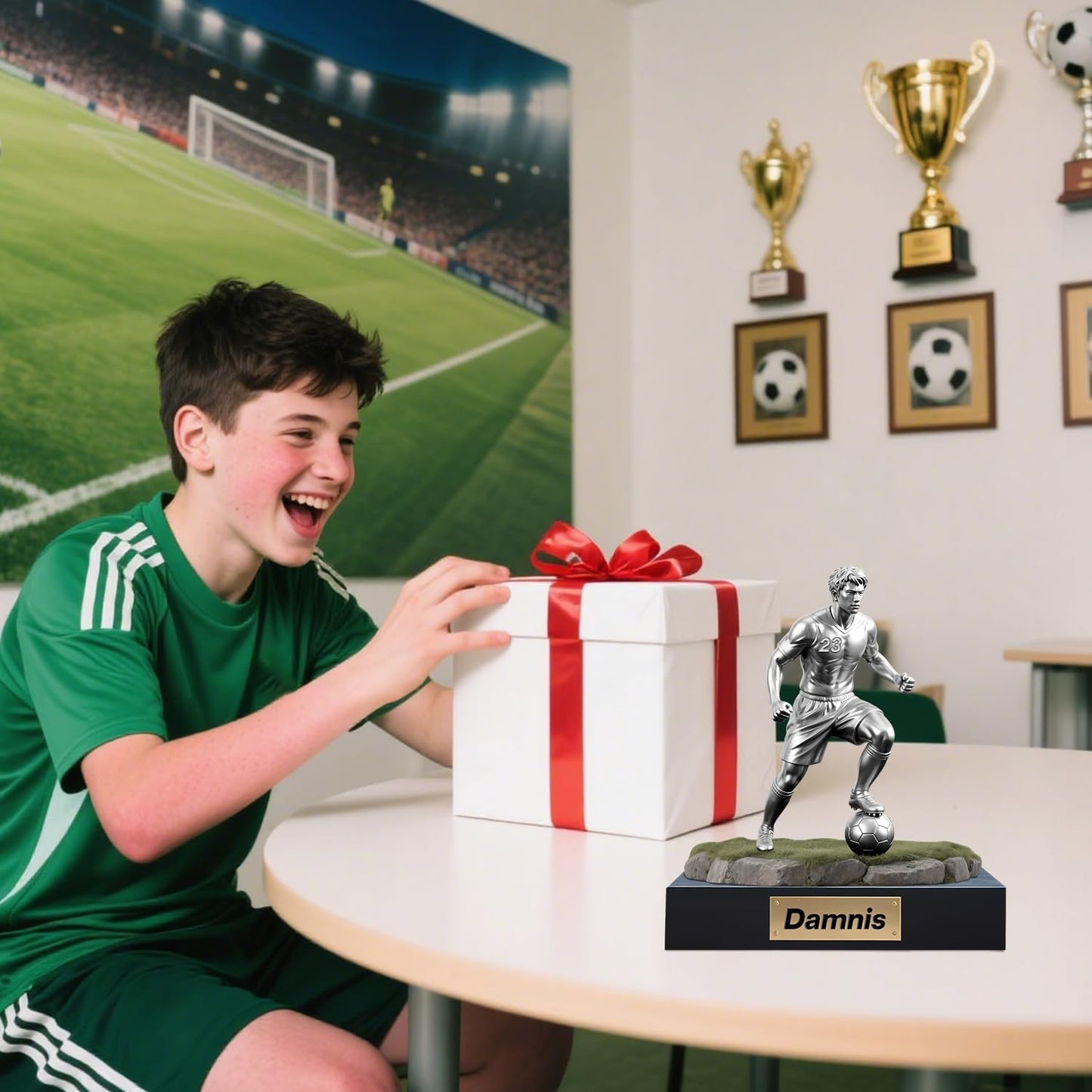 Personalized Basketball Player Desktop Ornament for Bedroom Office Sport Desk Name Plate Custom Name Athletes Figurine Sign Sport Lovers Acrylic Plaque Gift for Men Women Basketball Lover