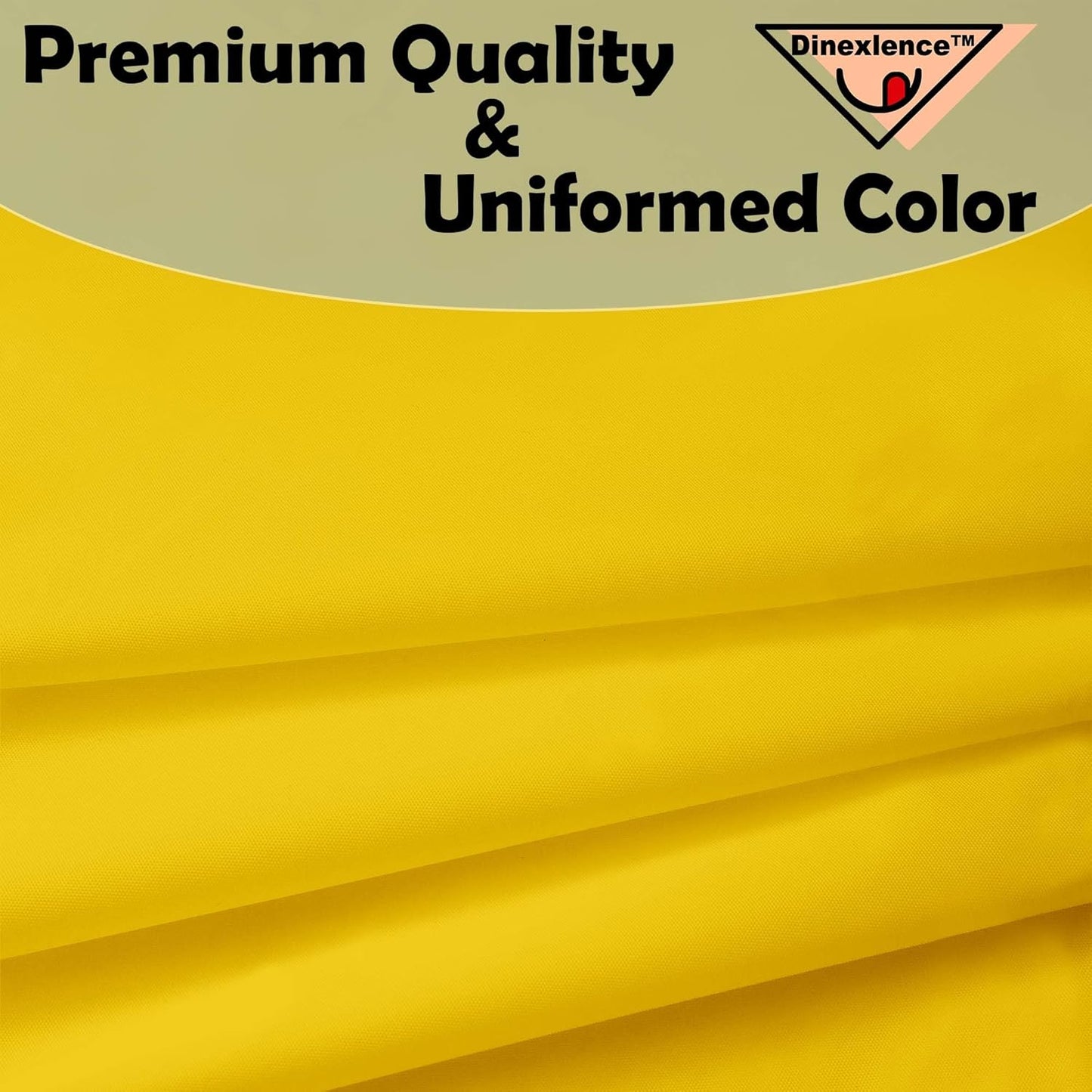 2 Pack Yellow Premium Plastic Tablecloth Rectangle 54 x 108 Inches Reusable Sunshine Yellow Decorative Table Cover for Dining, Wedding, Party, Indoor and Outdoor use