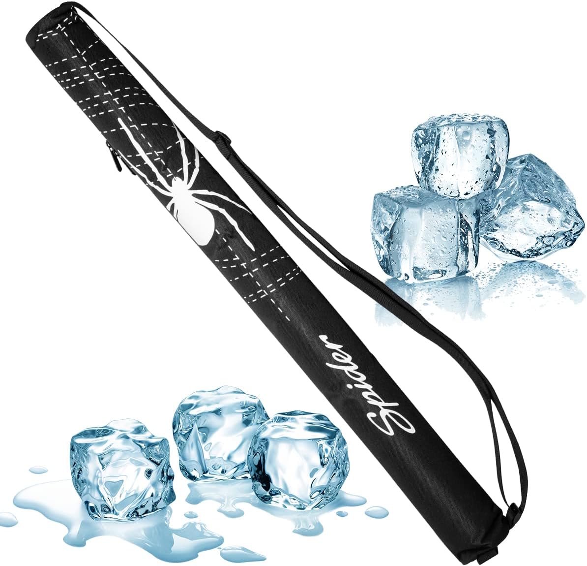 Glof Beer Sleeve for Golf Bag,7-Can Insulated Cooler Sleeve Gifts for Men,Fits in Most GolfBags Styles and Types