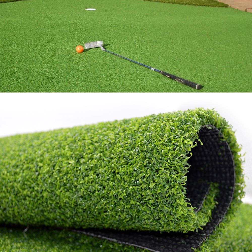 Golf Putting Green - 9FT X 68FT Indoor/Outdoor Training Mat - Synthetic Fake Grass for Baseball, Football, Gym Sports