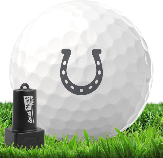 ExcelMark Pro Golf Ball Stamp - Easy Ball Identification - Choose from 25+ Styles and 4 Colors!