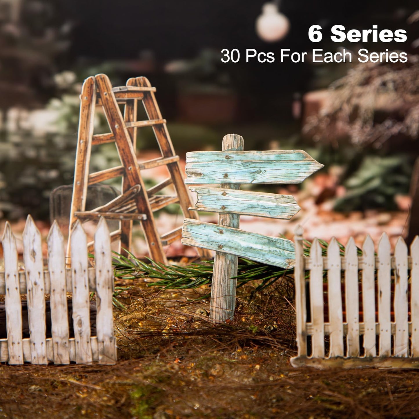 Rustic Garden-Themed Cardstock Sticker Set, 180Pcs Vintage Stickers for Scrapbooking, Journaling, Junk Journal Supplies, and DIY Crafts