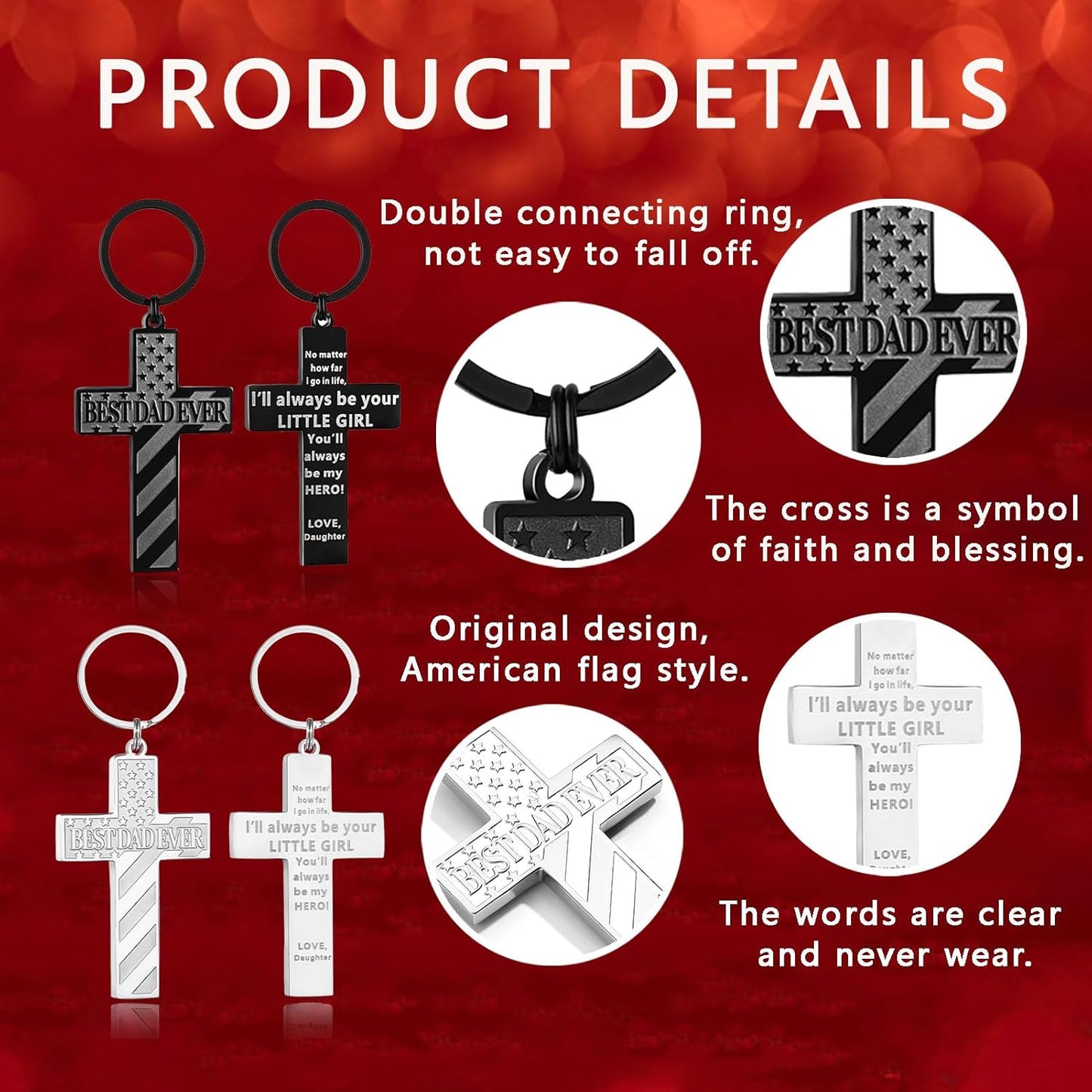 Football/Baseball/Soccer/Basketball Cross Keychains for Men First Communion Baptism Confirmation,Mens Gifts