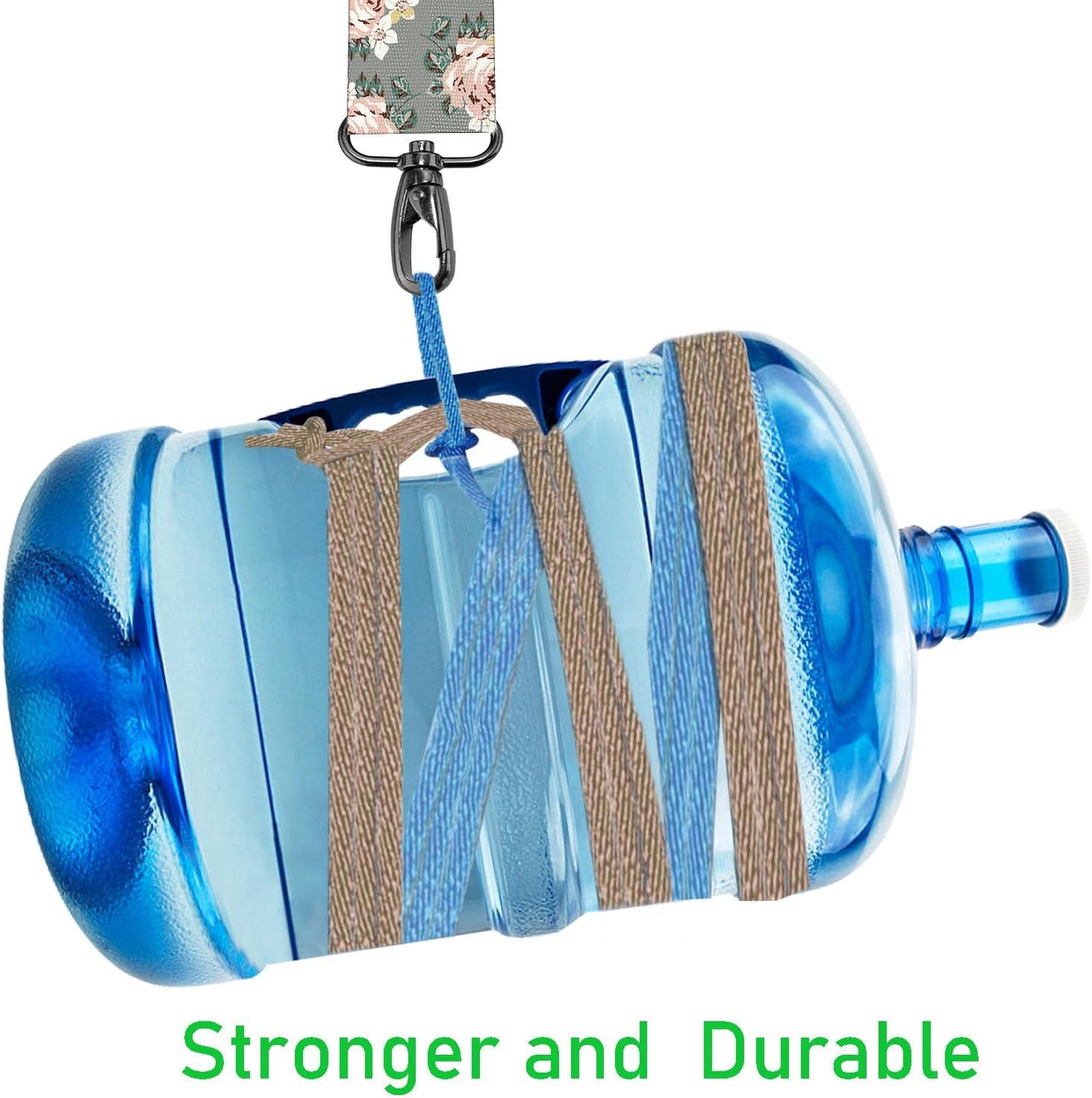 ZINZ 77 Inch Shoulder Strap Univesal Bag Strap with Fixed Pad Ultra Thick Plus Long & Breathable Cushion, Replacement Strap for Bags,Gray Rose