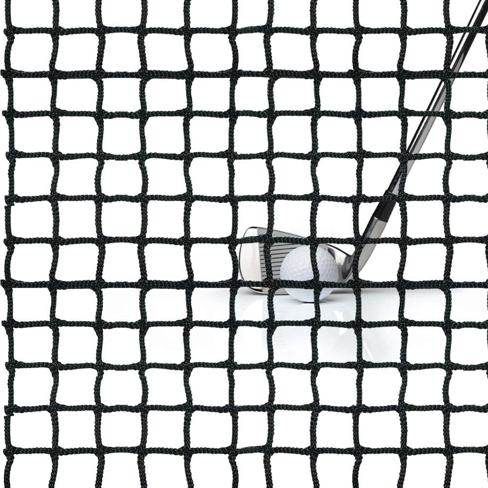Aoneky Golf Cage Net - 10x10x10ft/10x10x15ft/10x10x20ft