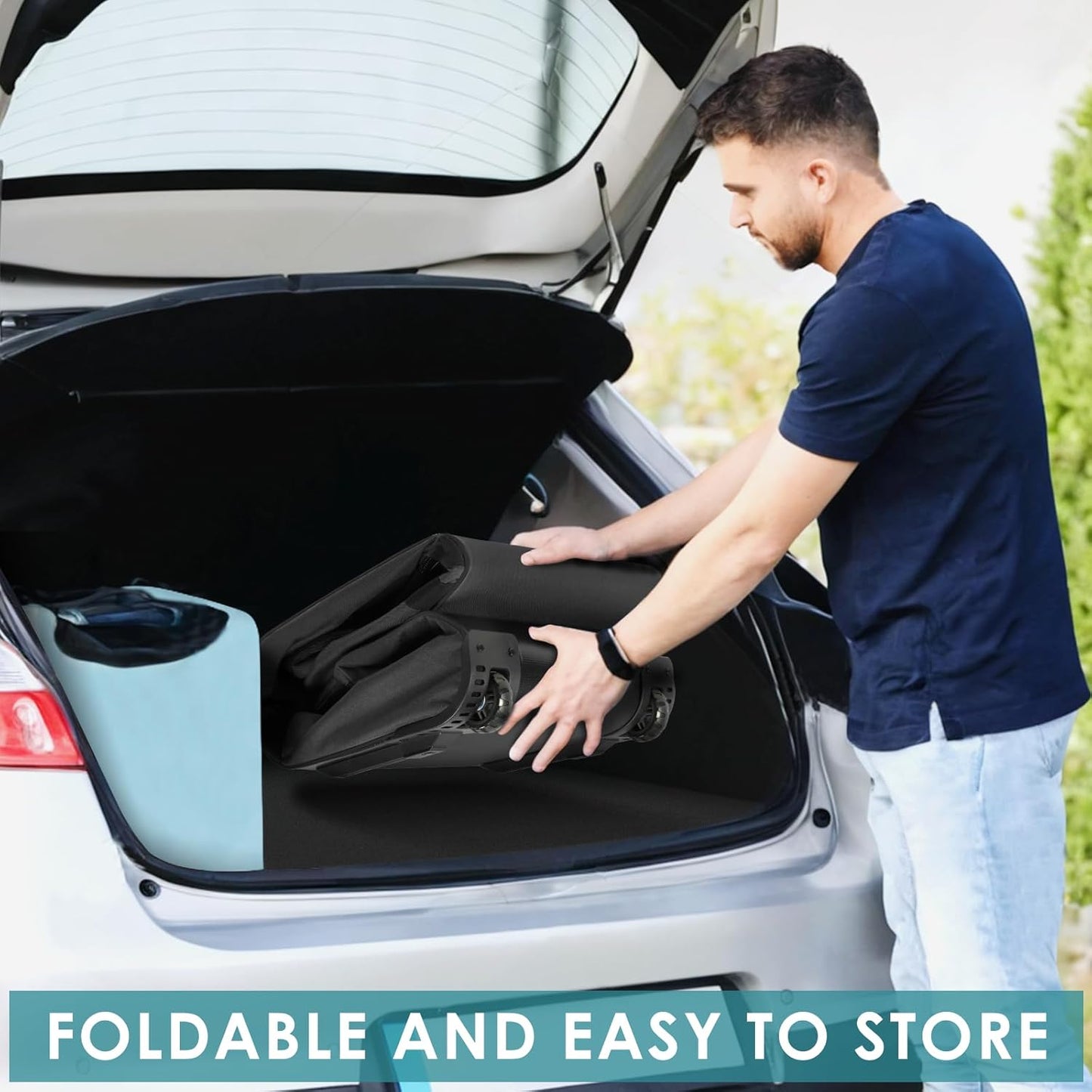 Findway Golf Travel Bag, Golf Travel Bag for Airlines with Wheels, 900D Heavy Duty Polyester Oxford Soft-Sided with Club Protection Liner, Universal Size