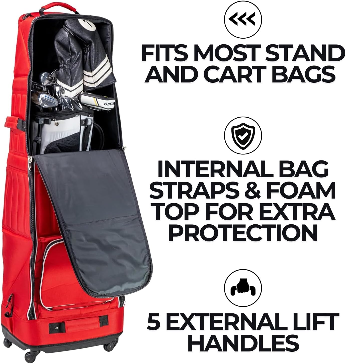 Izzo High Roller Golf Club Travel Cover