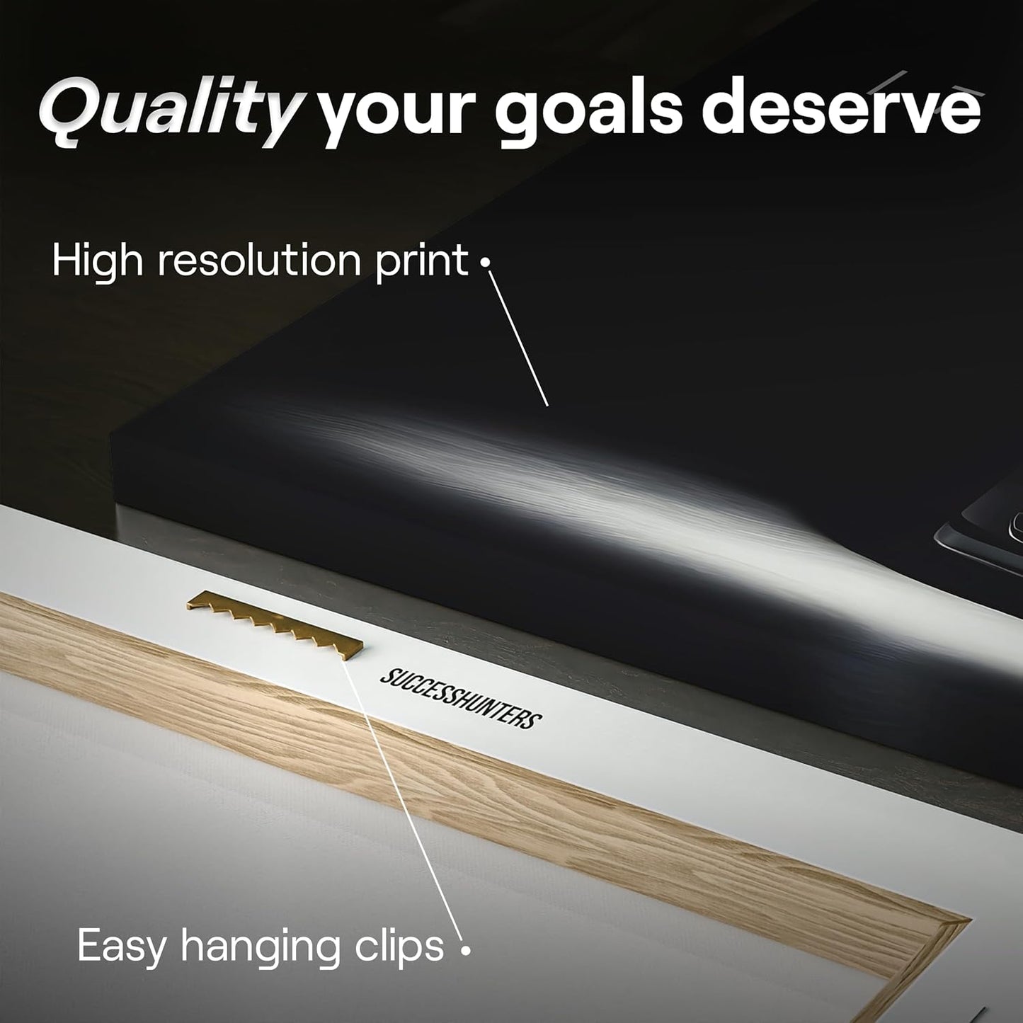 Motivational Wall Art for Office, Super Car Art Canvas, Inspirational Automotive Decor for Porsche Sportscar Lovers, Motivational Wall Decor for Office and Home, Inspiring Car Poster (48 X 24 in)