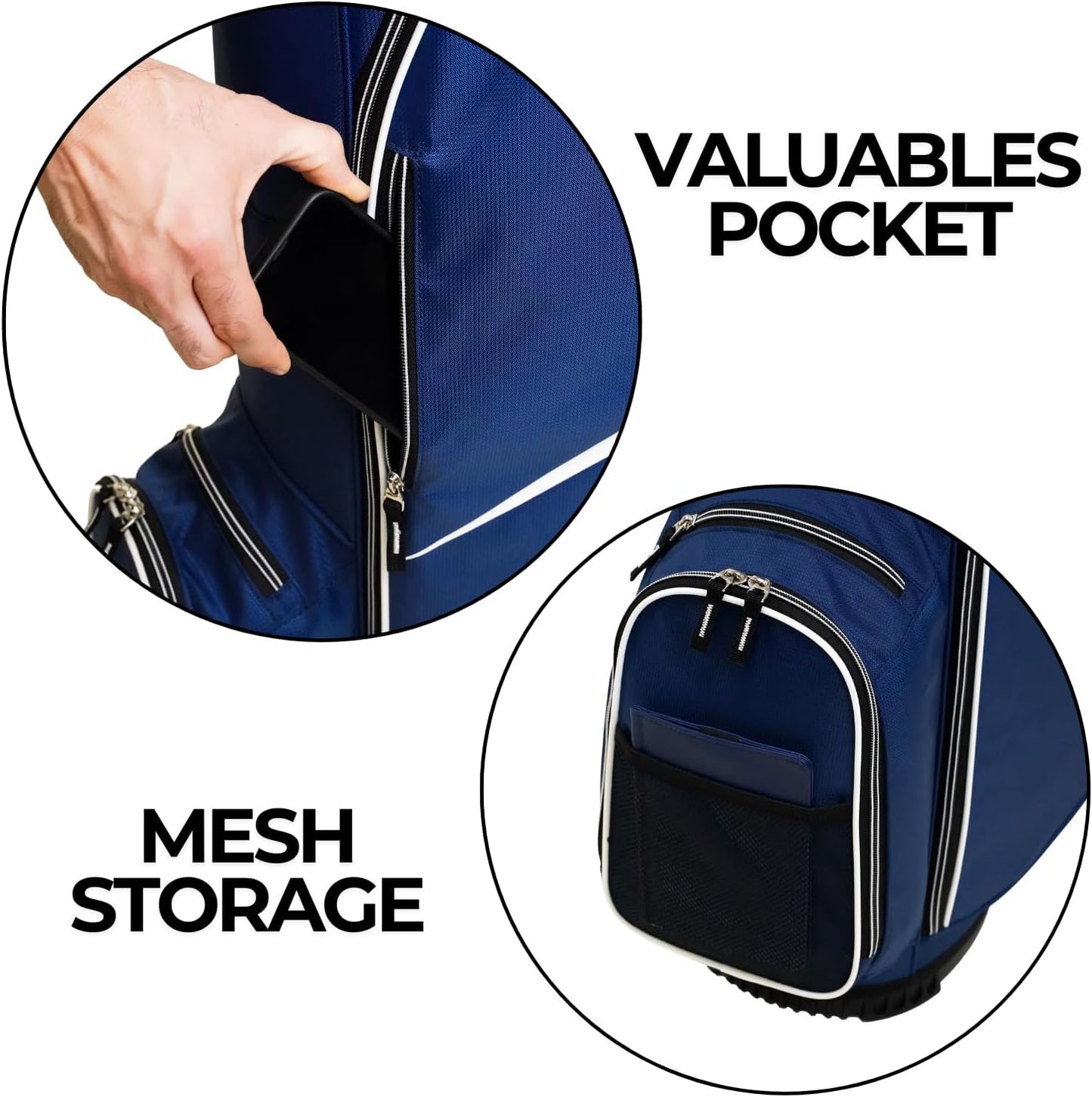 IZZO Ultra Lite Golf Cart Bag