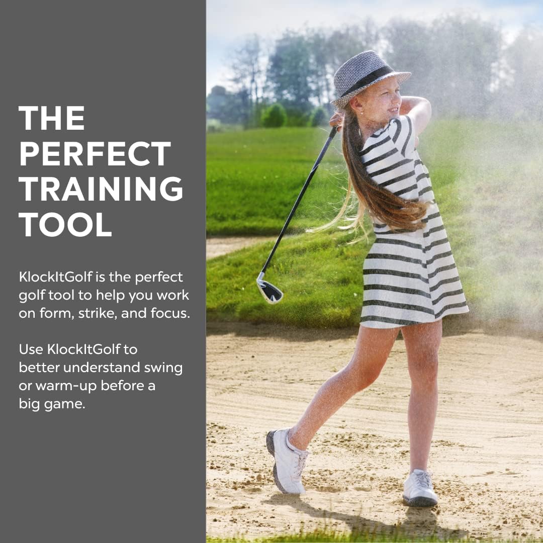 Golf Swing Trainer and Practice Accessories tool for building power and consistency for Kids and Adults