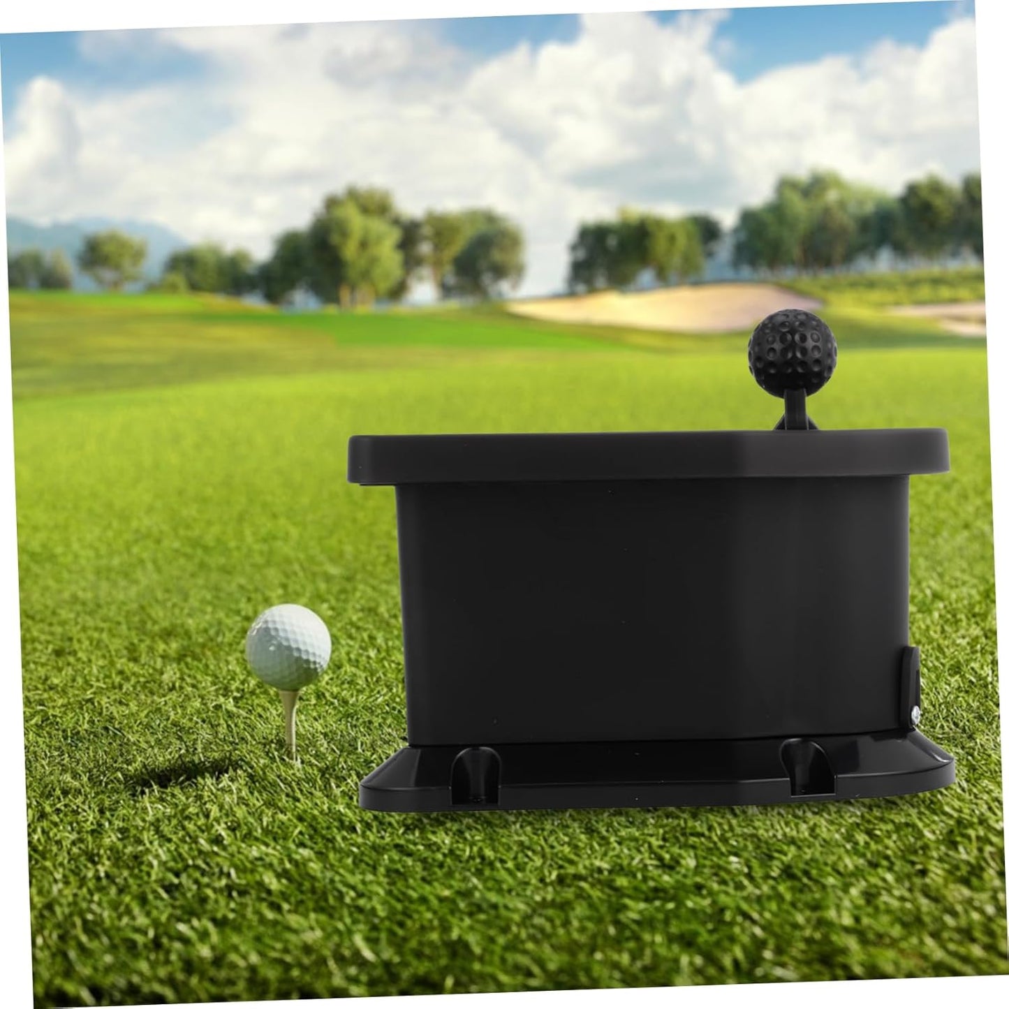 Portable Golf Club Ball Washer Manual Cleaning Tool for Easy Mounting Carts Lightweight and Compact Design for Use for Golf Enthusiasts