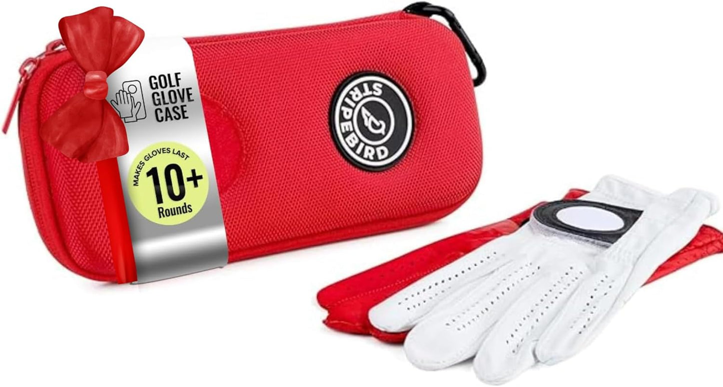 Stripebird - Original Performance Golf Glove Holder - Protect and Keep Gloves Dry - Moisture Free Storage Organizer Case