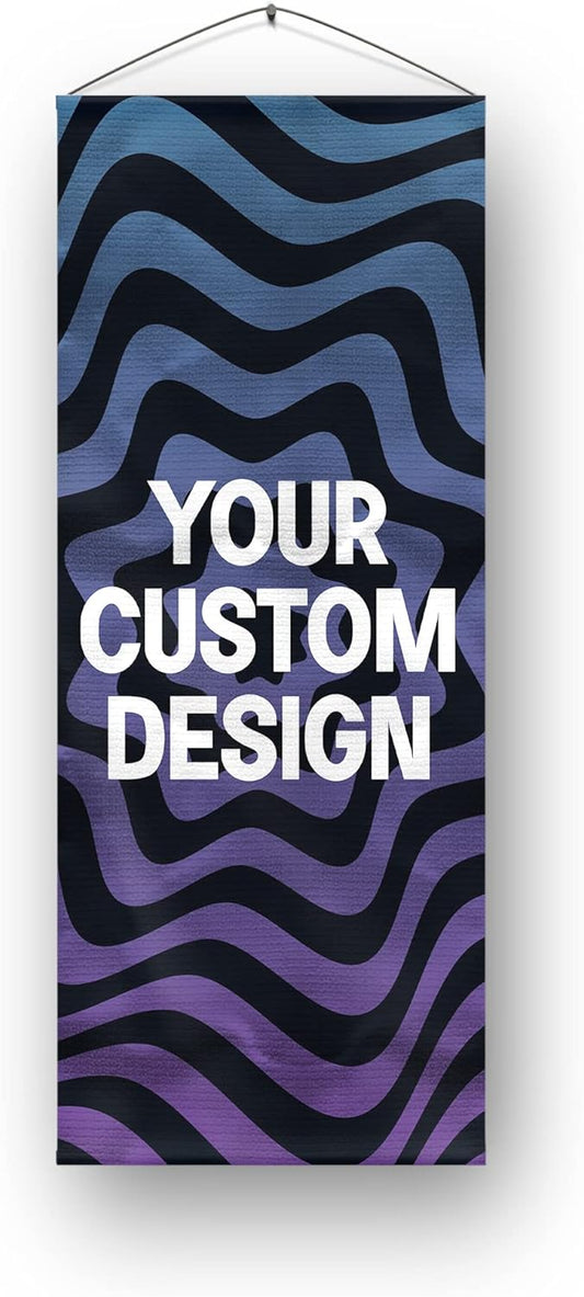 DreamController Custom Hanging Canvas Wall Art Decor(16" X 35" Set of 1) I Customize your Canvas Picture Banner Ready to Hang for Bedroom, Livingroom & Office | Made in USA | Fast delivery | HD Print